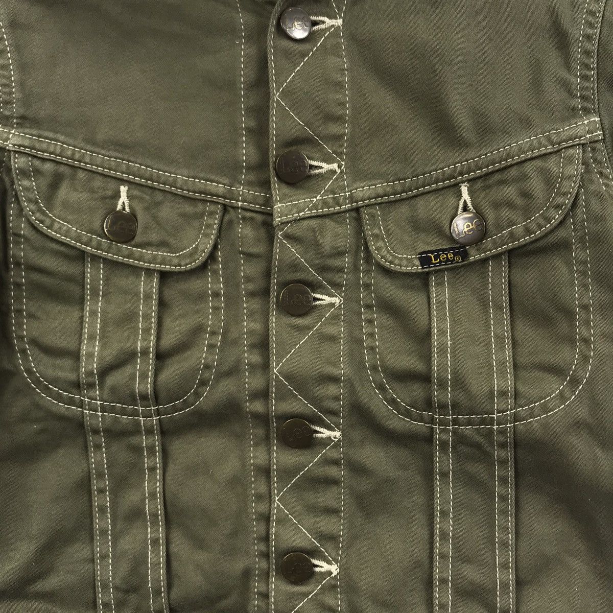 Lee LEE WESTERNER SANFORIZED Western Bike Rider Jeans Jacket Size US S / EU 44-46 / 1 - 3 Thumbnail