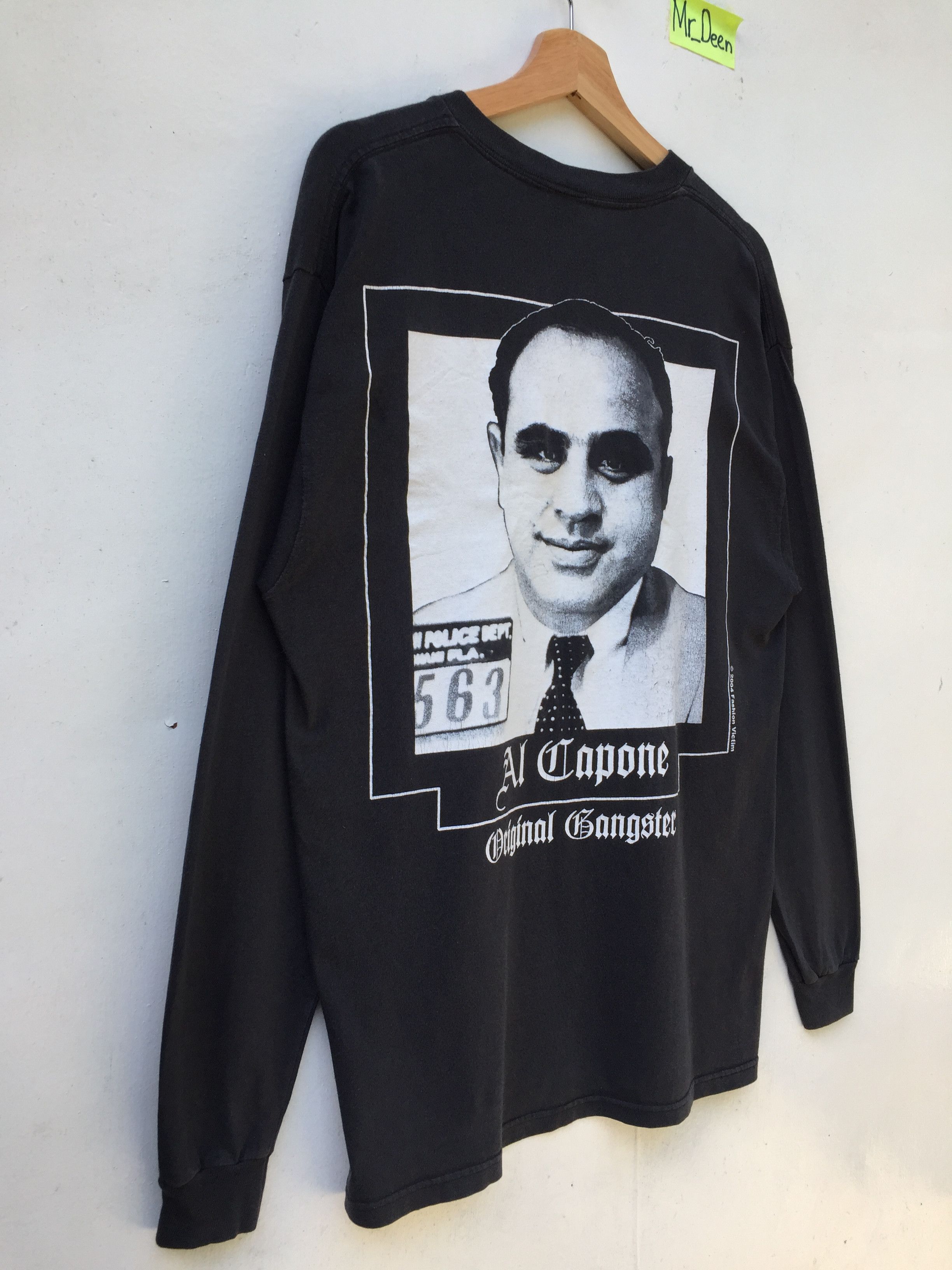 Fashion Victim VTG 2004 Fashion Victim Al Capone Long Sleeve shirt Size US L / EU 52-54 / 3 - 2 Thumbnail