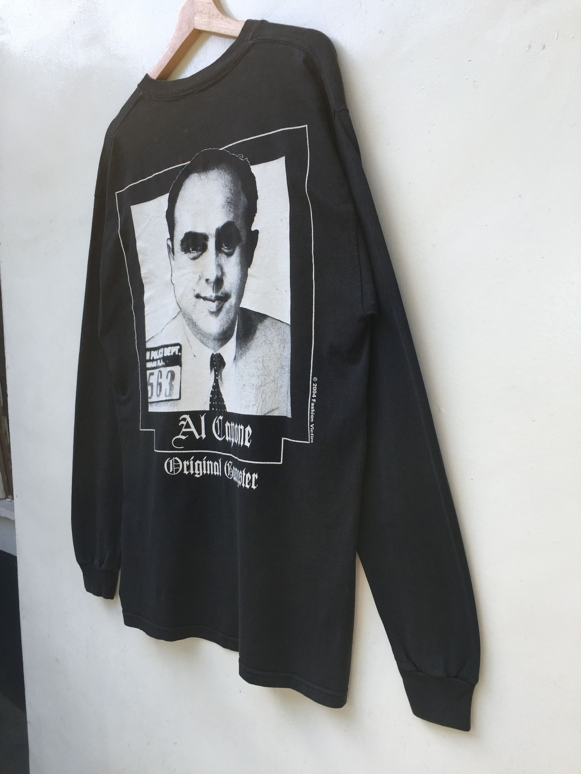 Fashion Victim VTG 2004 Fashion Victim Al Capone Long Sleeve shirt Size US L / EU 52-54 / 3 - 3 Thumbnail