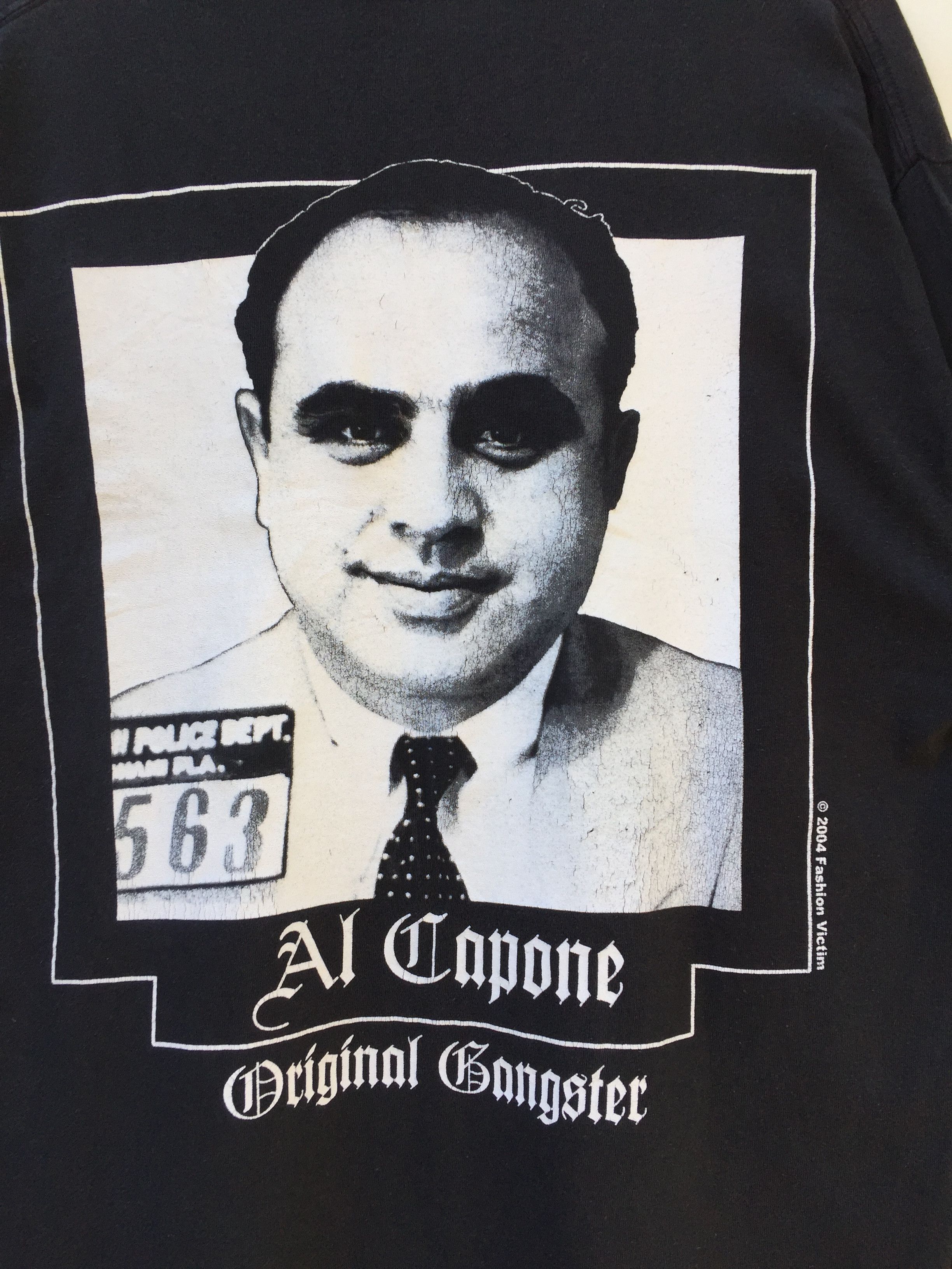 Fashion Victim VTG 2004 Fashion Victim Al Capone Long Sleeve shirt Size US L / EU 52-54 / 3 - 4 Thumbnail