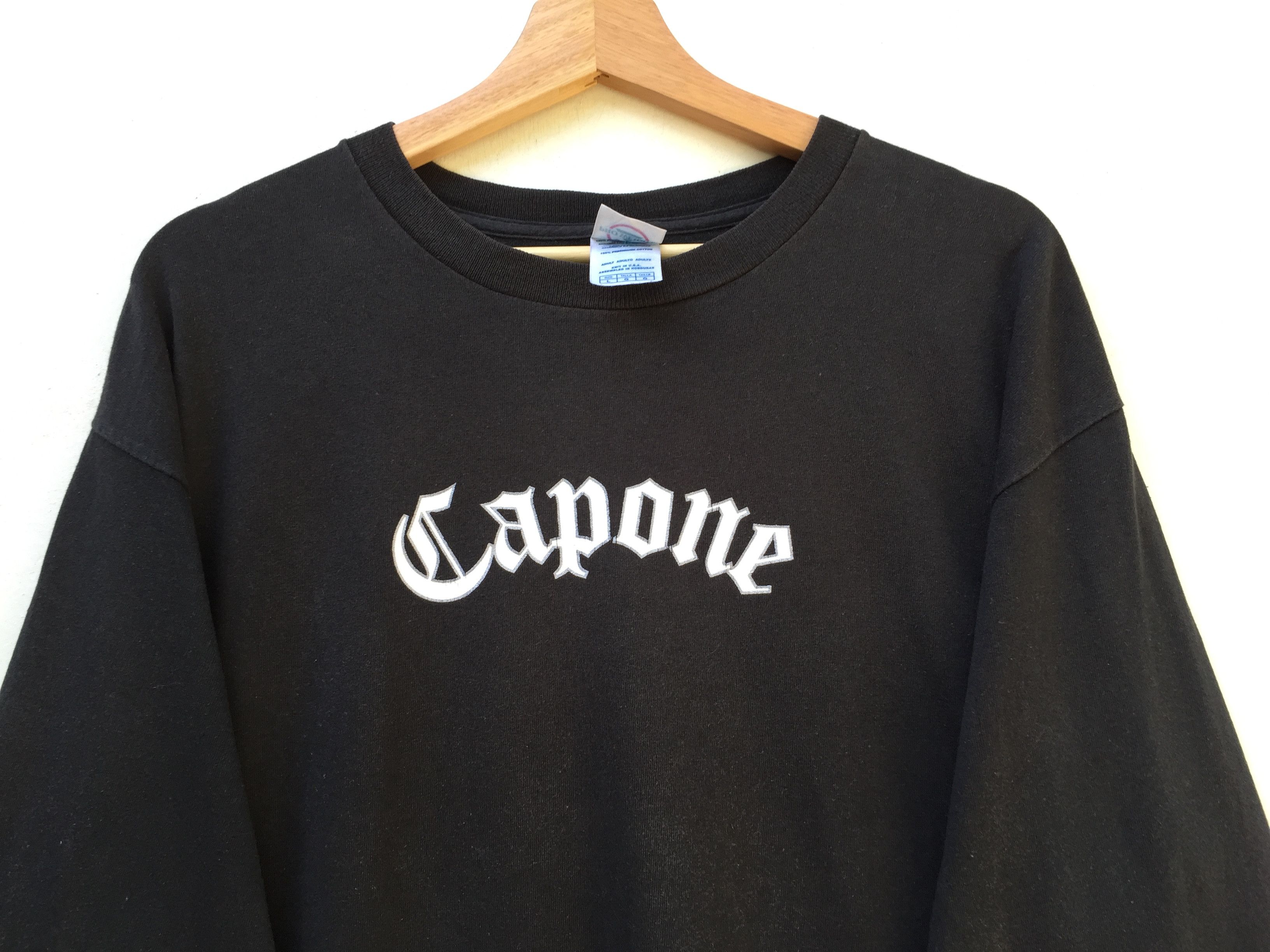 Fashion Victim VTG 2004 Fashion Victim Al Capone Long Sleeve shirt Size US L / EU 52-54 / 3 - 12 Thumbnail