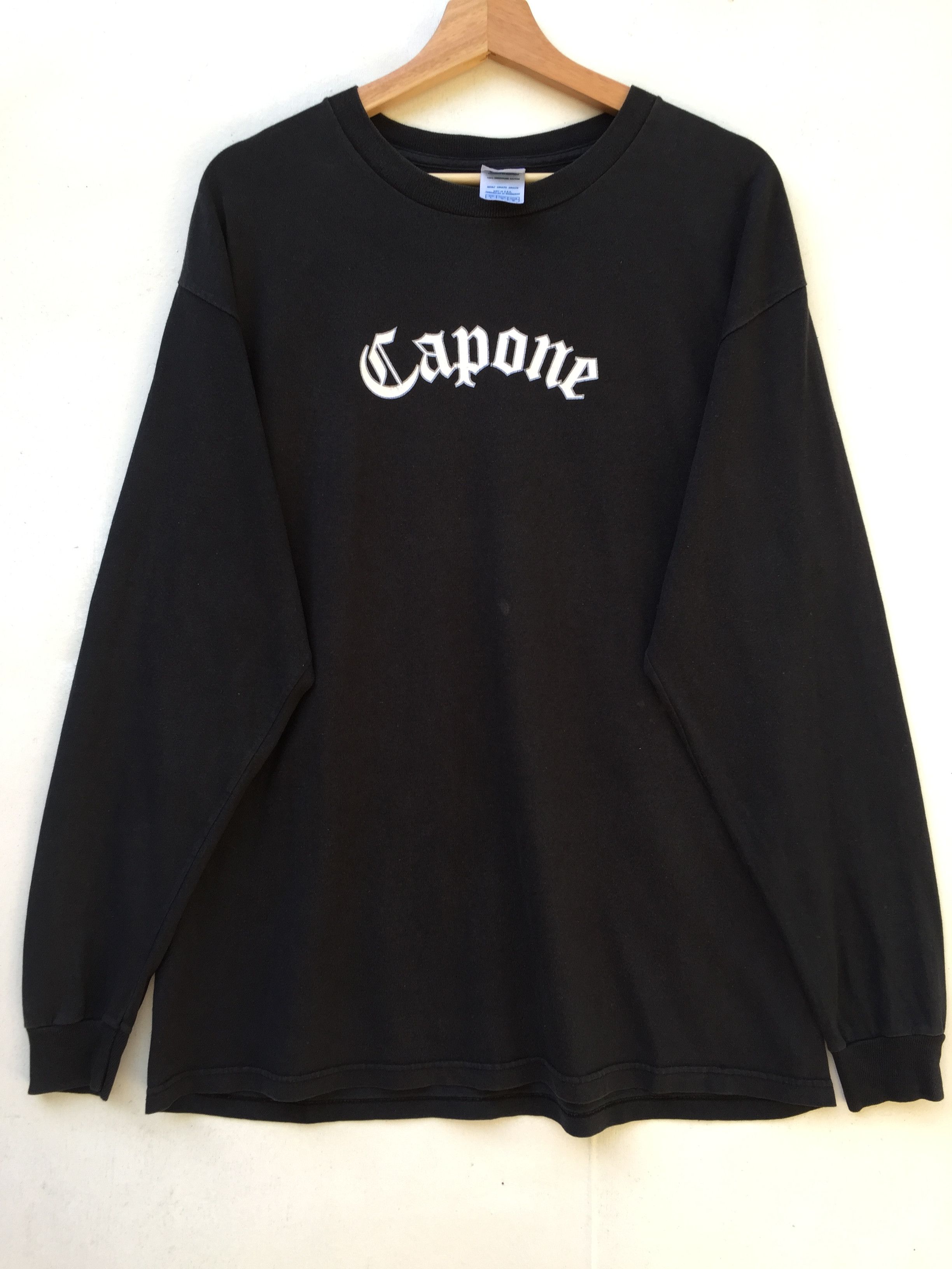 Fashion Victim VTG 2004 Fashion Victim Al Capone Long Sleeve shirt Size US L / EU 52-54 / 3 - 8 Thumbnail