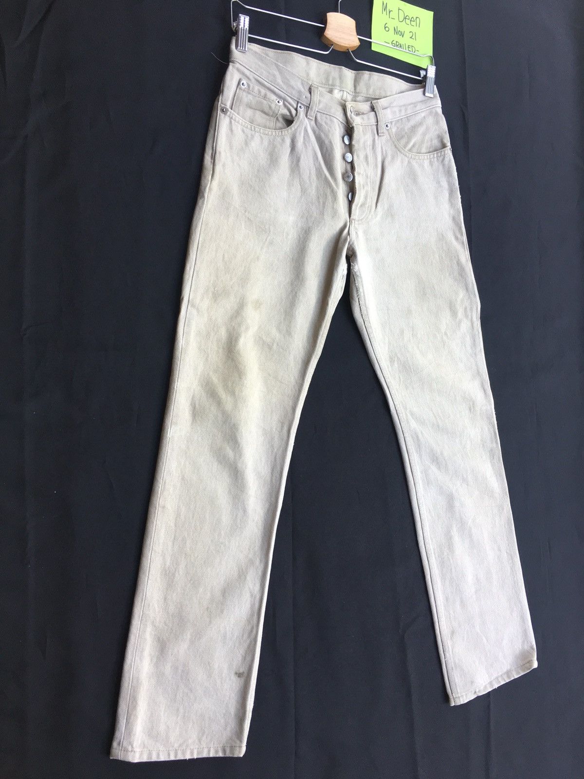 Helmut Lang Rare Vintage Helmut Lang Classic Denim/ Jeans Size US 27 - 2 Thumbnail
