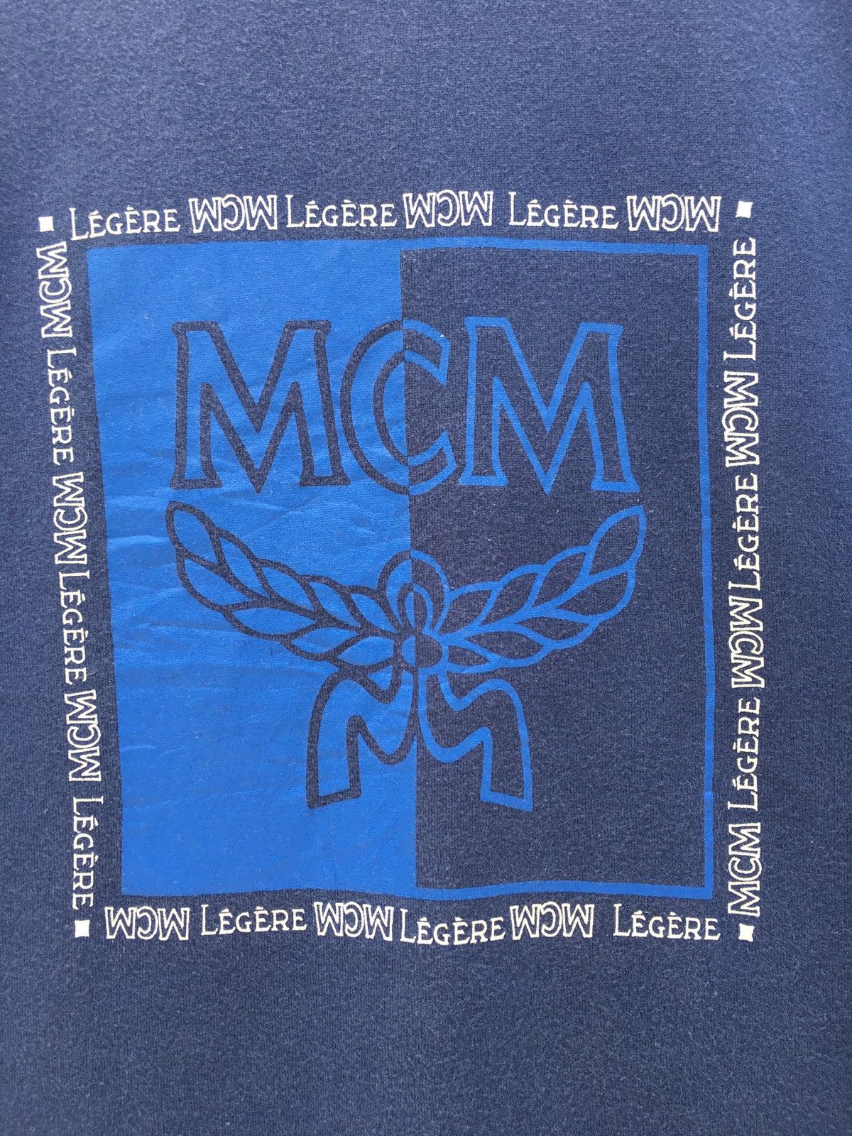 MCM Vintage MCM Big Logo Printed Tshirt Size US L / EU 52-54 / 3 - 5 Thumbnail