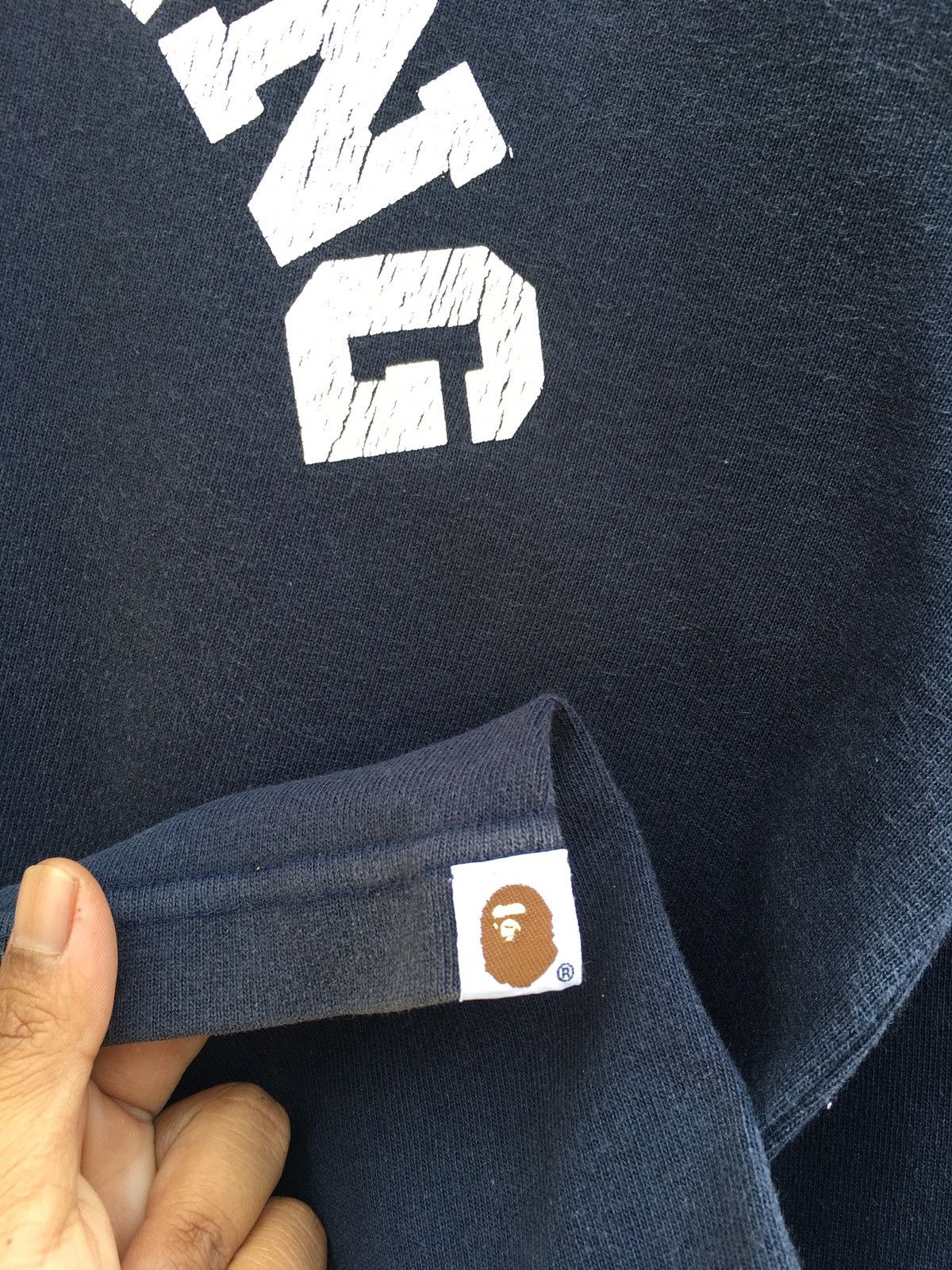Bape College Long Sleeve Tee Size US L / EU 52-54 / 3 - 7 Thumbnail