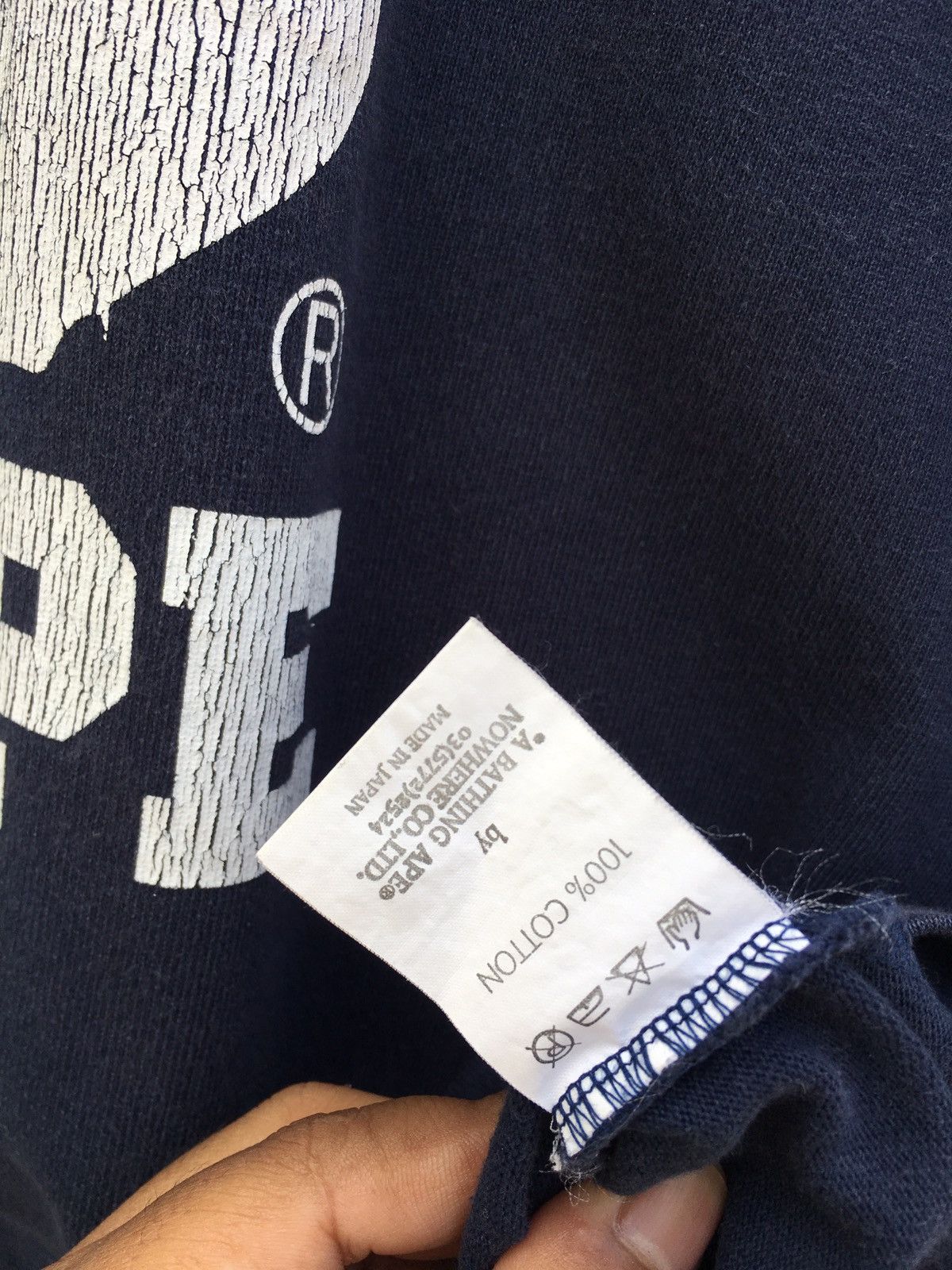 Bape College Long Sleeve Tee Size US L / EU 52-54 / 3 - 12 Thumbnail