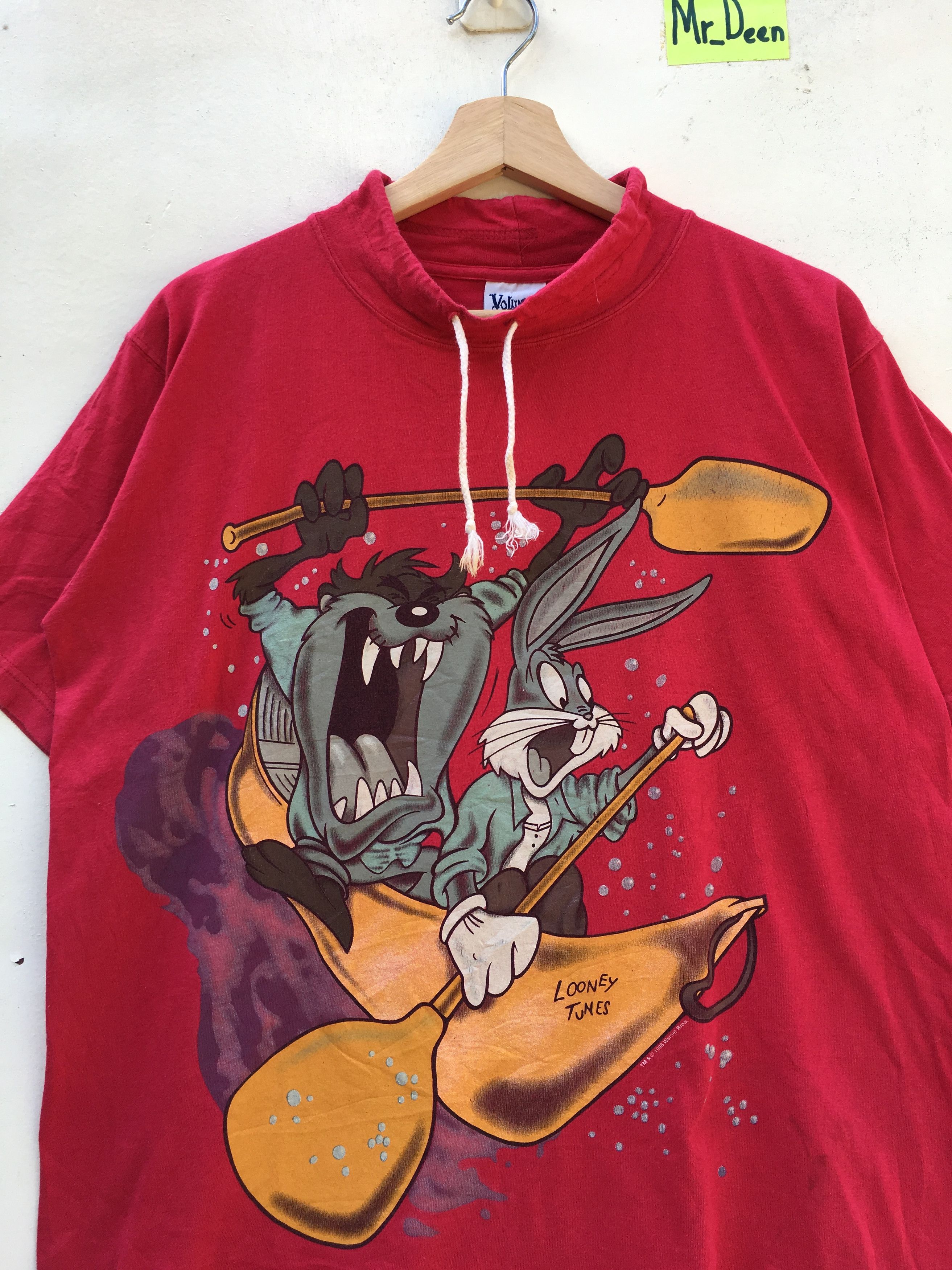 Cartoon Network Vintage 90's Tazmanian Devil Looney Tunes Tee Size US L / EU 52-54 / 3 - 3 Thumbnail