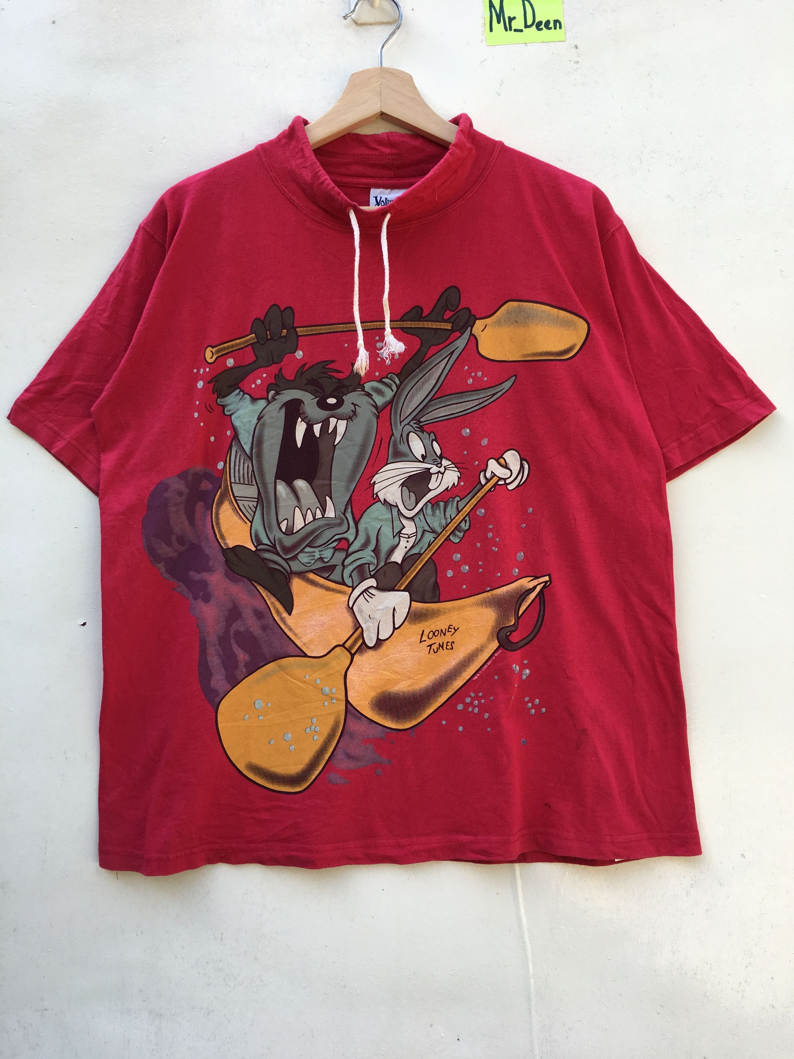 Cartoon Network Vintage 90's Tazmanian Devil Looney Tunes Tee Size US L / EU 52-54 / 3 - 1 Thumbnail