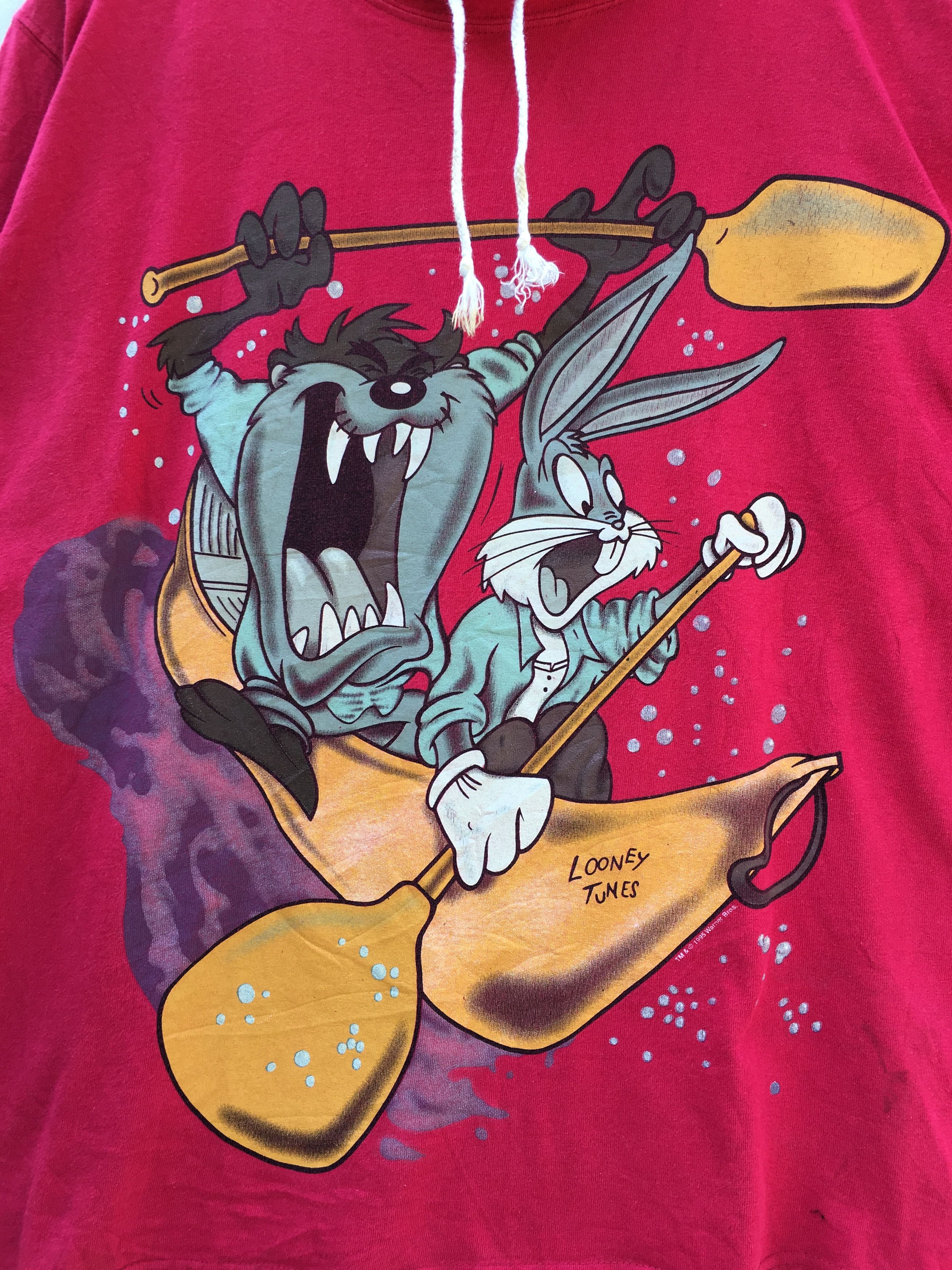 Cartoon Network Vintage 90's Tazmanian Devil Looney Tunes Tee Size US L / EU 52-54 / 3 - 4 Thumbnail