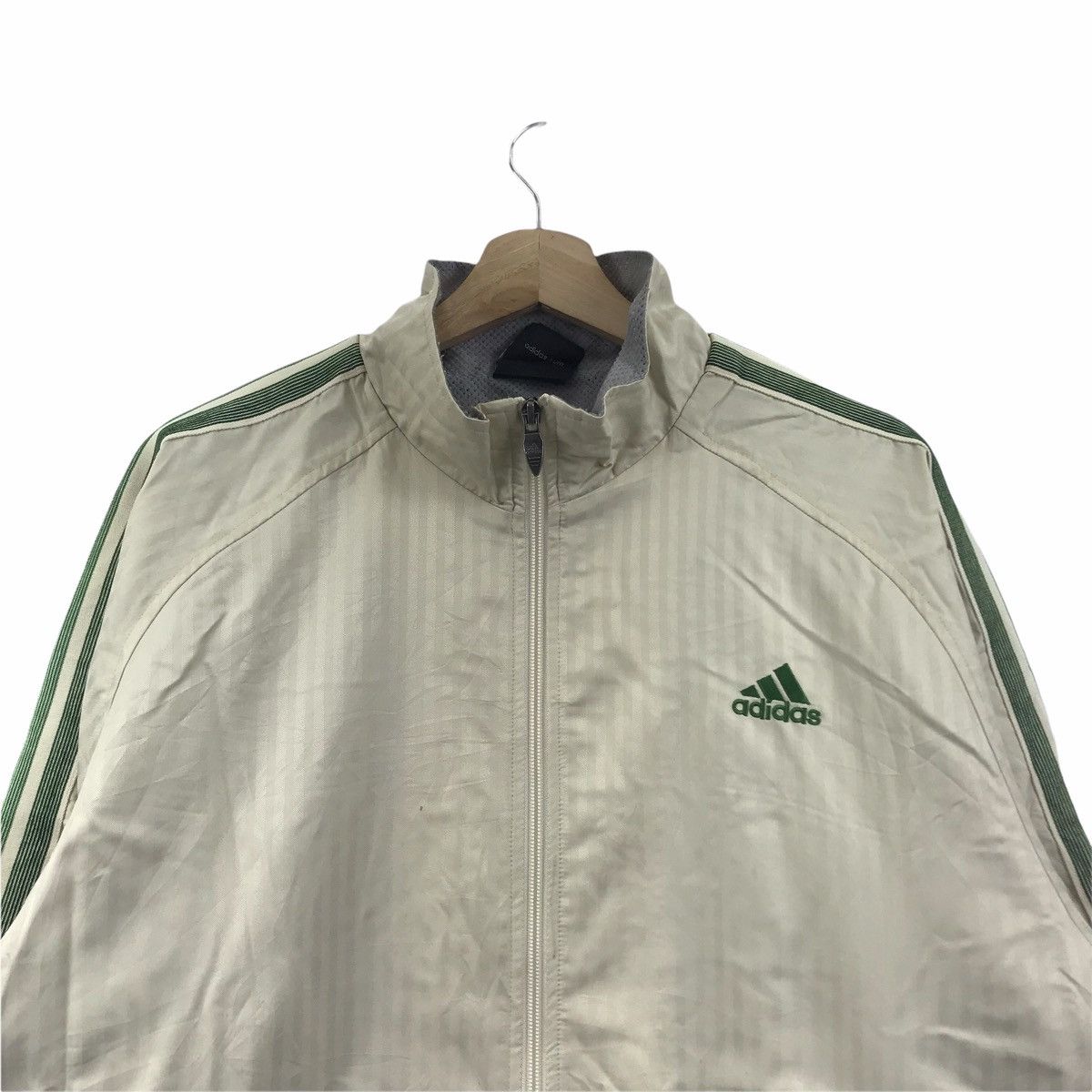 Adidas ADIDAS EQUIPMENT Three Stripes Side Tape Windbreaker Jacket Size US M / EU 48-50 / 2 - 2 Thumbnail