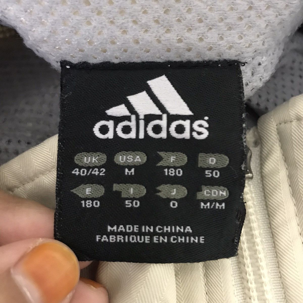 Adidas ADIDAS EQUIPMENT Three Stripes Side Tape Windbreaker Jacket Size US M / EU 48-50 / 2 - 5 Thumbnail