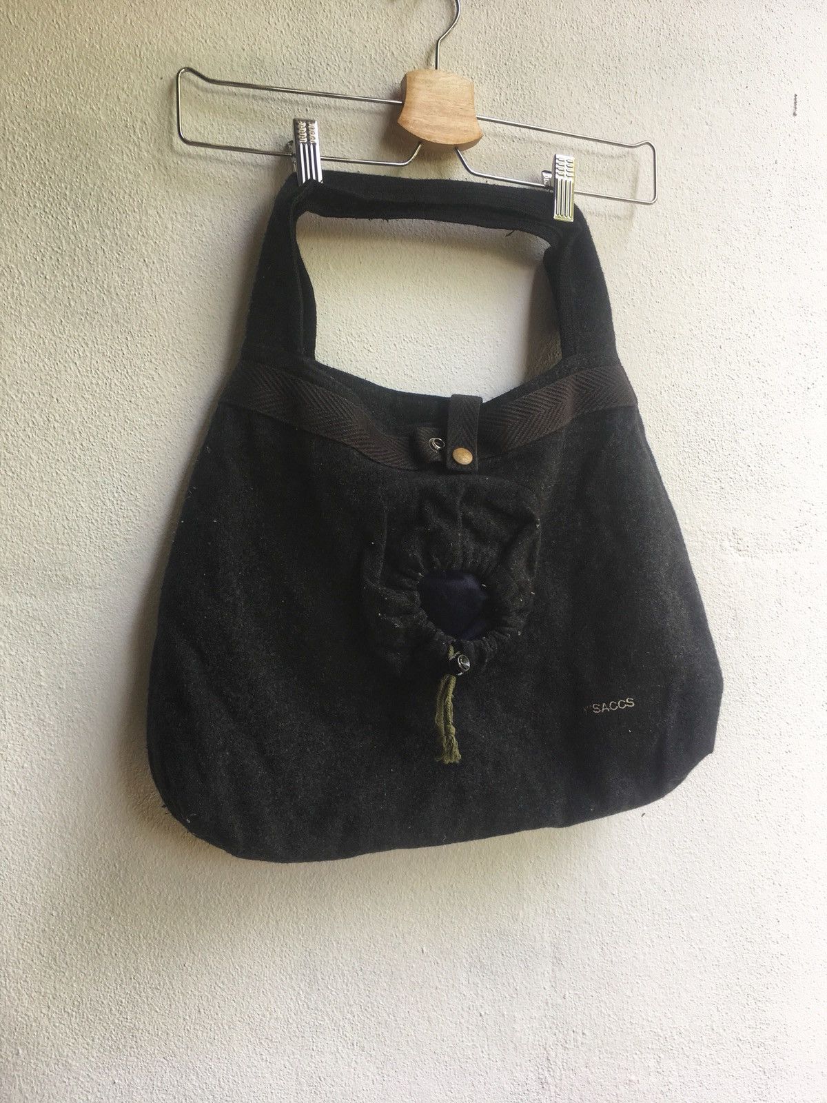 Yohji Yamamoto Vintage Yohji Y’saccs Shoulder Bag Size ONE SIZE - 14 Thumbnail