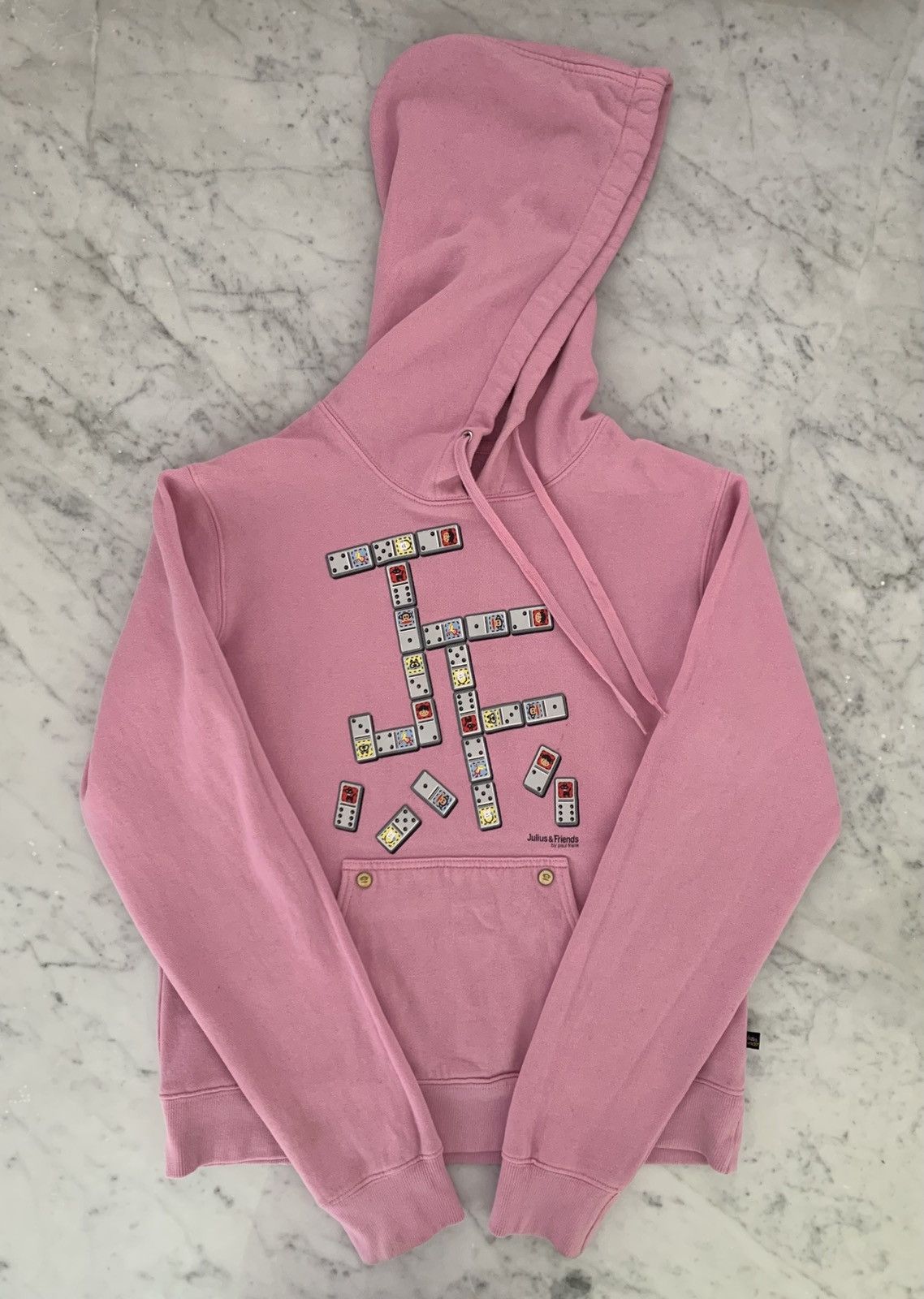 Paul Frank DEAD-STOCK PAUL FRANK PINK HOODIE Size M / US 6-8 / IT 42-44 - 1 Thumbnail