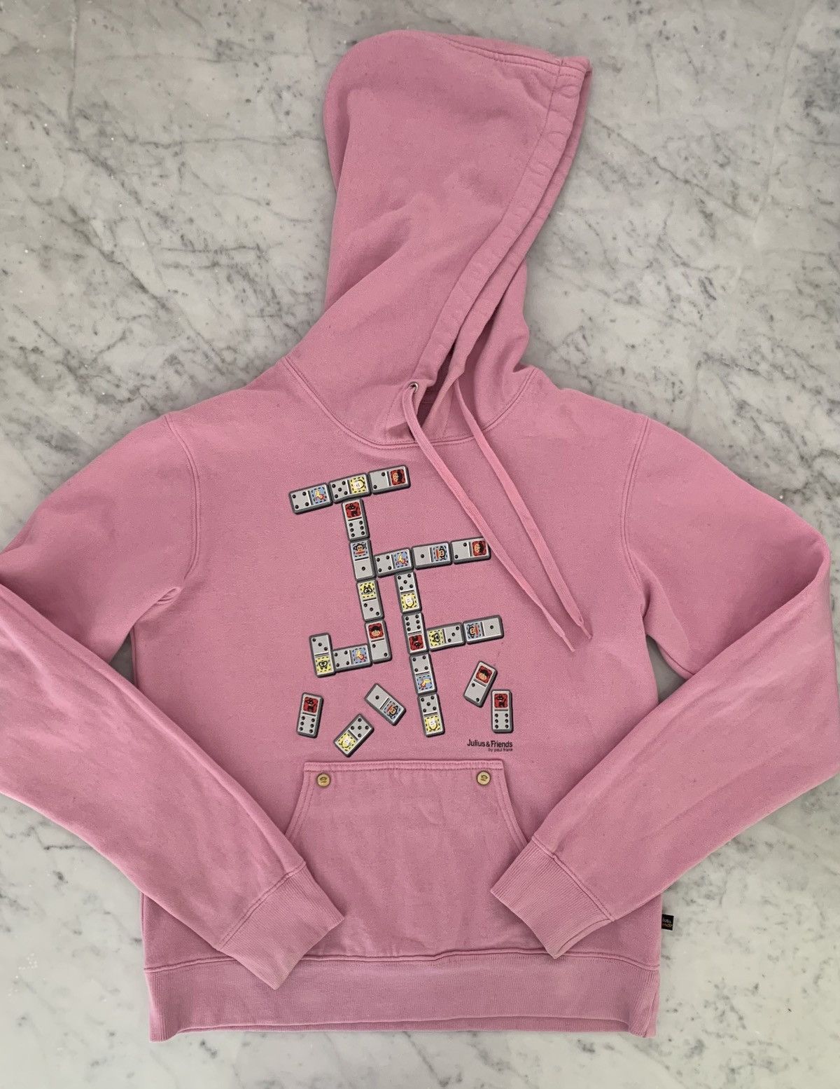 Paul Frank DEAD-STOCK PAUL FRANK PINK HOODIE Size M / US 6-8 / IT 42-44 - 5 Thumbnail