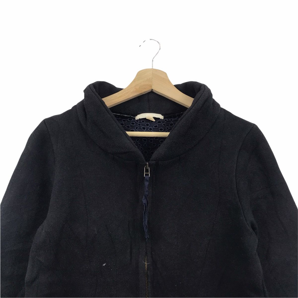 Japanese Brand KEI HAYAMA PLUS Japanese Brand Black Zipper Coat Size US S / EU 44-46 / 1 - 2 Thumbnail