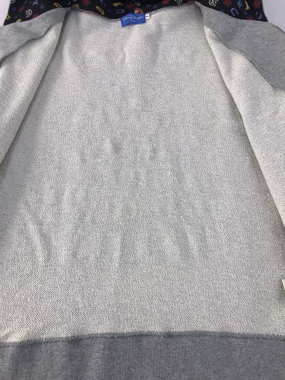 Disney × Mickey Mouse Sweatshirt Mickey Mouse Cowboy Big Logo Back Side Hoodie Size US M / EU 48-50 / 2 - 7 Thumbnail