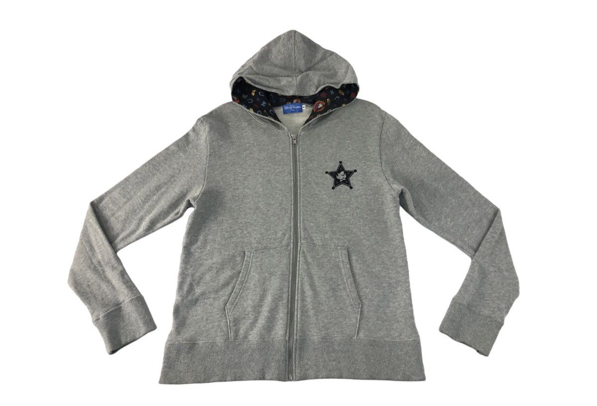 Disney × Mickey Mouse Sweatshirt Mickey Mouse Cowboy Big Logo Back Side Hoodie Size US M / EU 48-50 / 2 - 2 Thumbnail