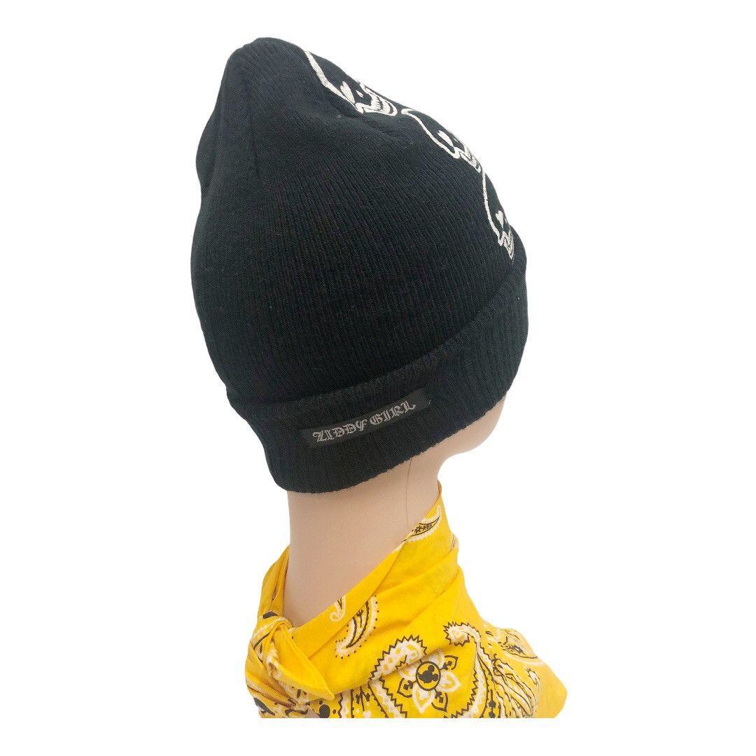 Japanese Brand V-kei / Gothic style Ziddy Girl Skull Beanie Size ONE SIZE - 10 Thumbnail