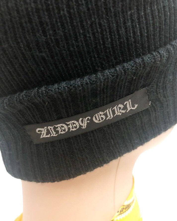 Japanese Brand V-kei / Gothic style Ziddy Girl Skull Beanie Size ONE SIZE - 11 Thumbnail