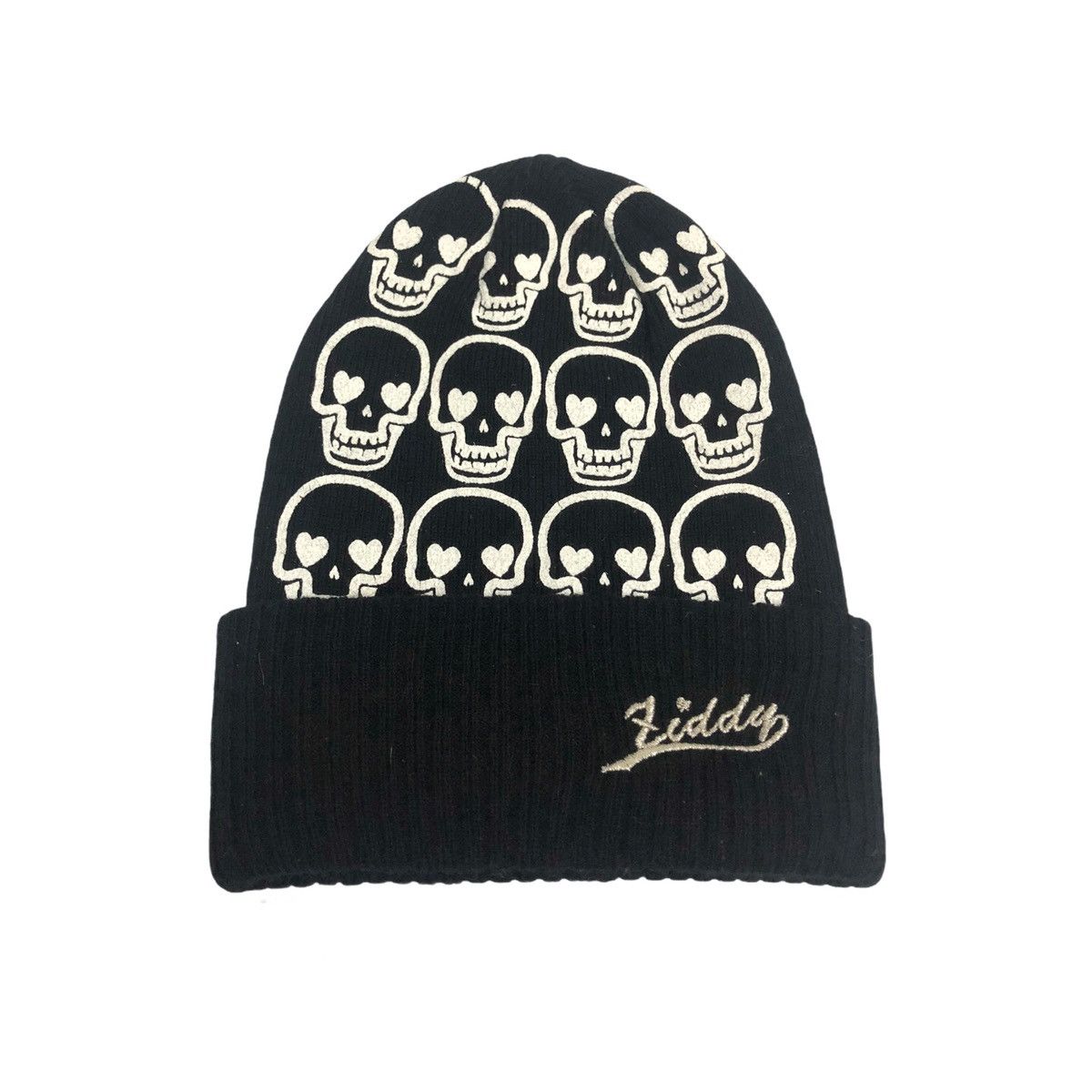 Japanese Brand V-kei / Gothic style Ziddy Girl Skull Beanie Size ONE SIZE - 1 Thumbnail