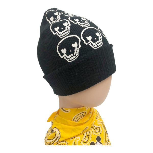 Japanese Brand Ziddy Girl Skull Beanie | Grailed