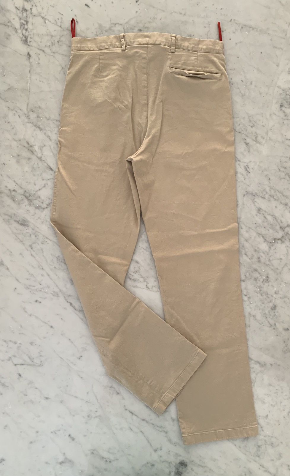 Prada × Vintage PRADA LINEA ROSSA COTTON PANTS Size US 26 / EU 42 - 3 Thumbnail
