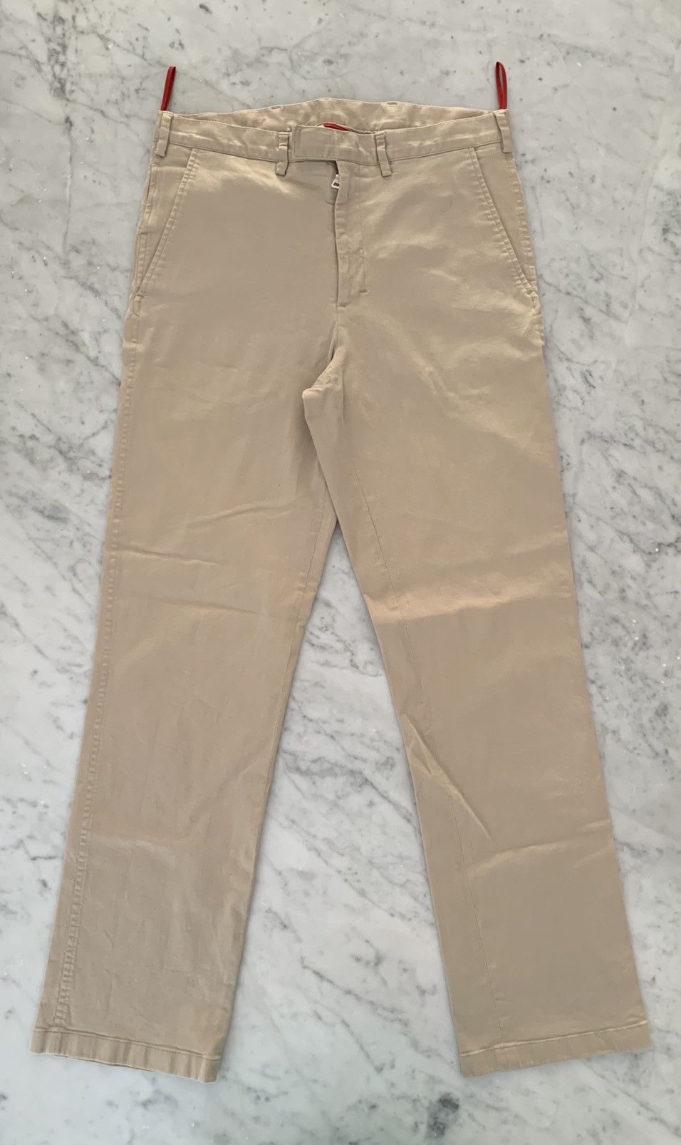 Prada × Vintage PRADA LINEA ROSSA COTTON PANTS Size US 26 / EU 42 - 2 Thumbnail
