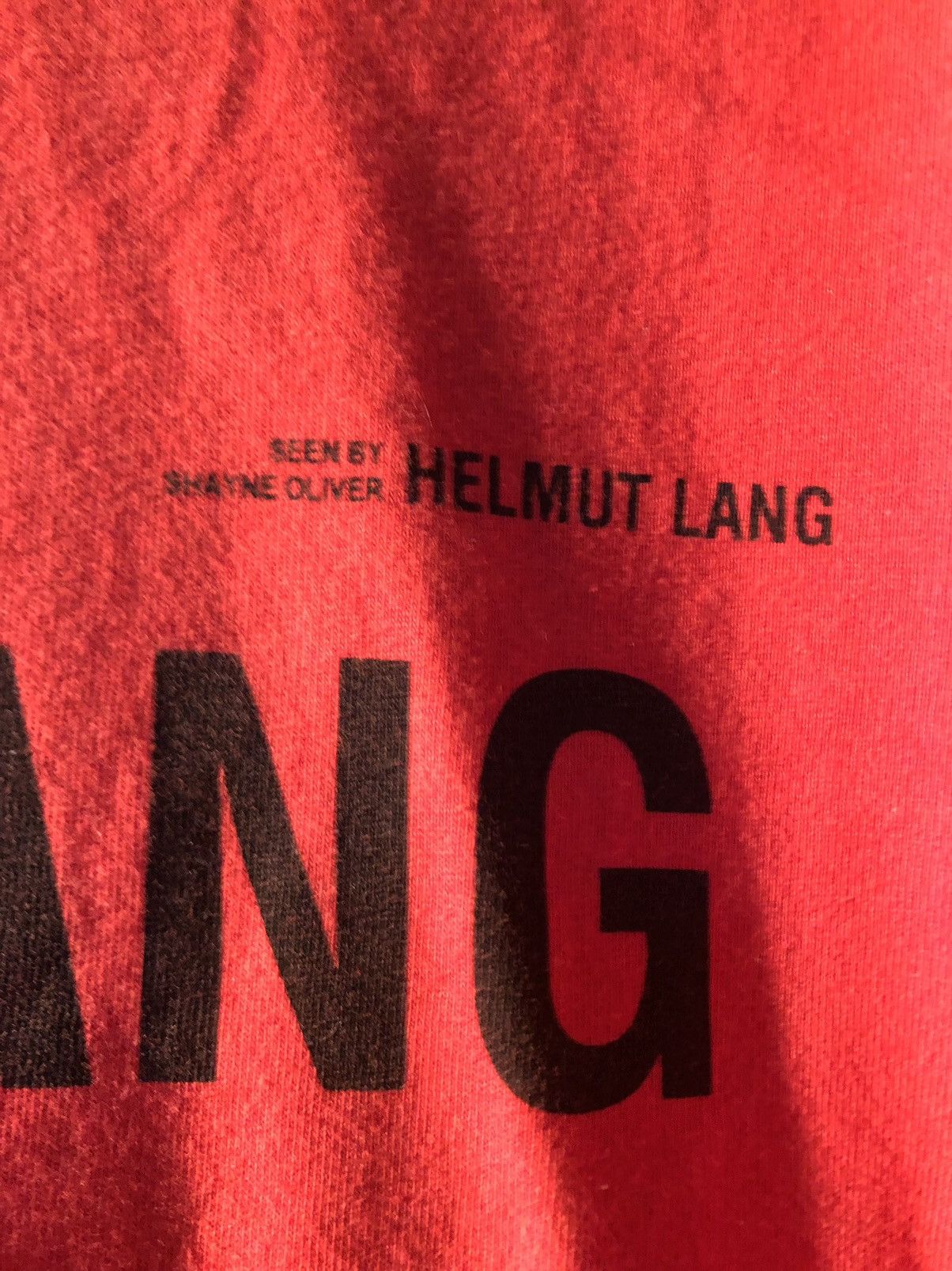 Helmut Lang Helmut Lang Campaign T-Shirt Size US M / EU 48-50 / 2 - 3 Thumbnail