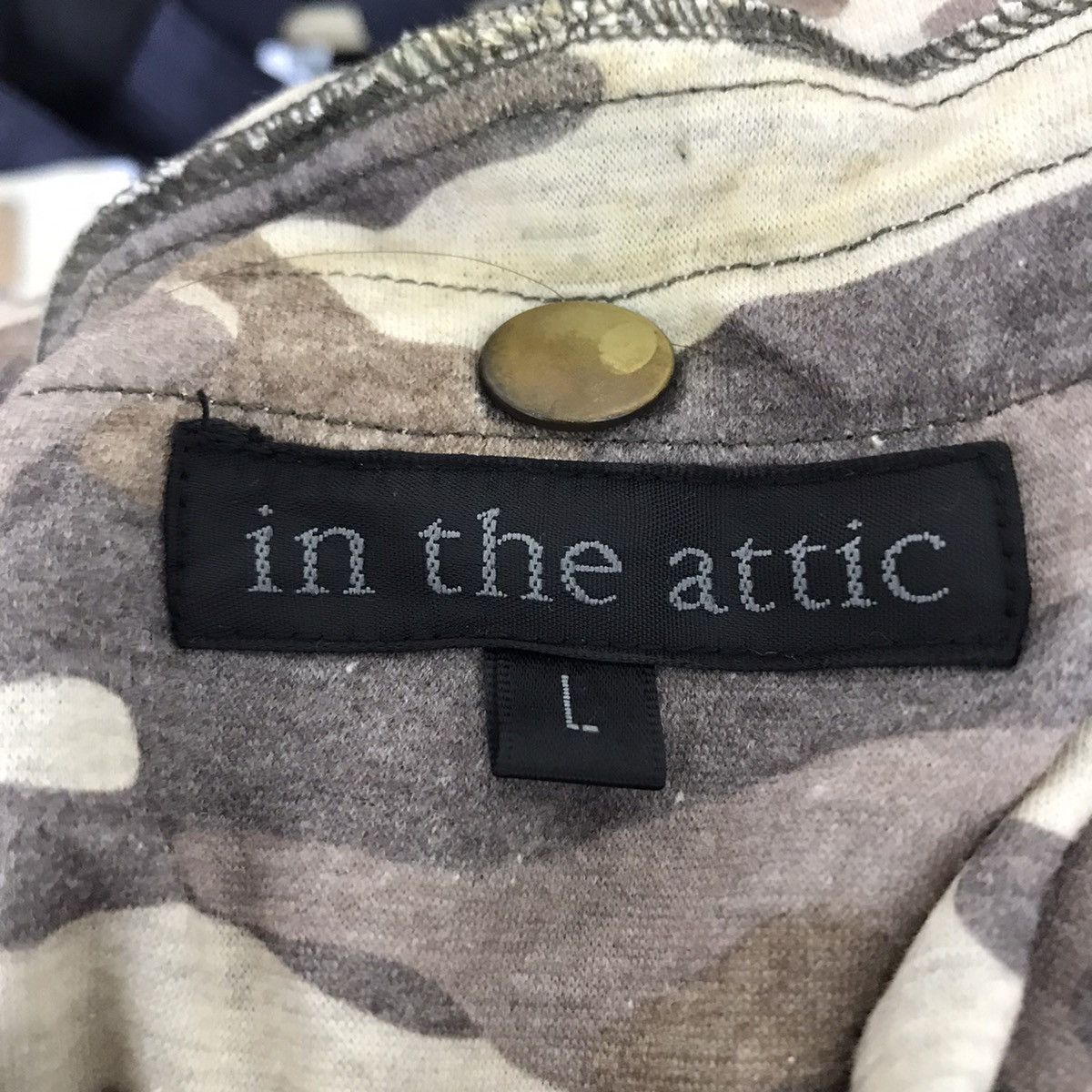 In The Attic IN THE ATTIC Rider Bike Japanese Brand Camo Hoodie Jacket Size US L / EU 52-54 / 3 - 4 Thumbnail