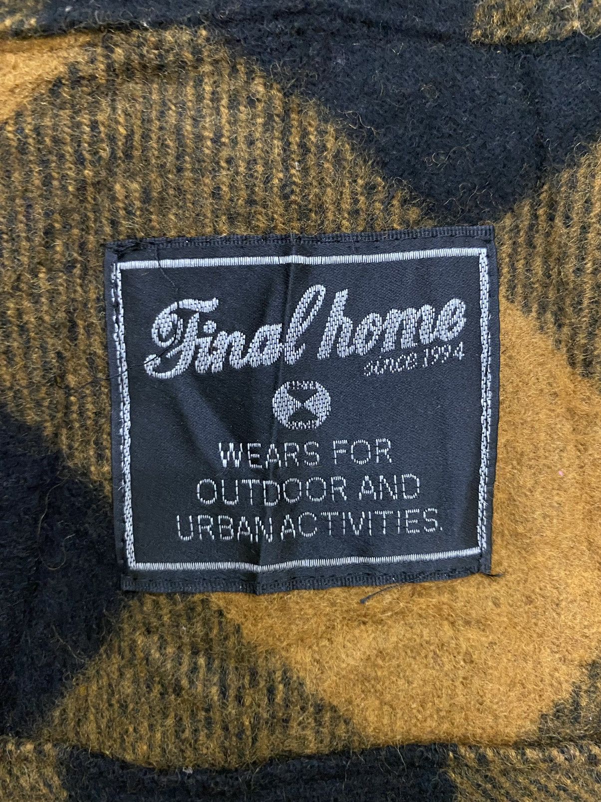 Final Home Final Home Wool Checkered Flannel Size US M / EU 48-50 / 2 - 8 Thumbnail
