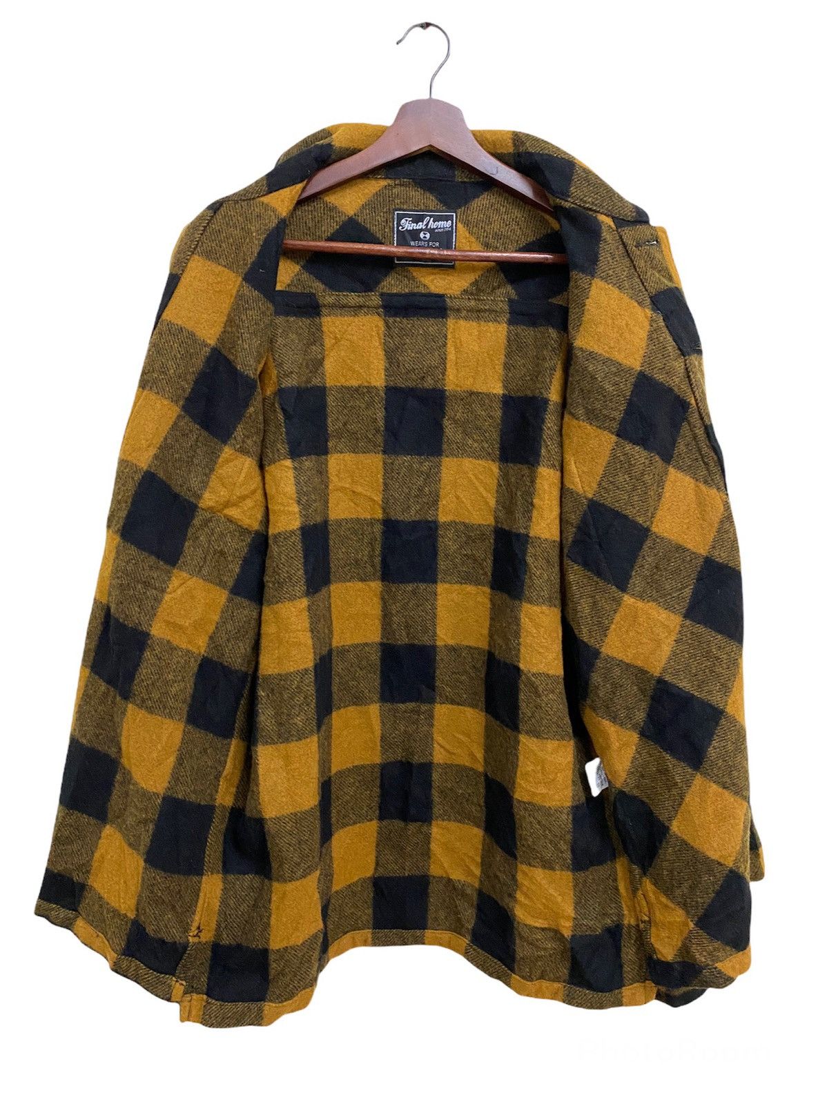Final Home Final Home Wool Checkered Flannel Size US M / EU 48-50 / 2 - 7 Thumbnail
