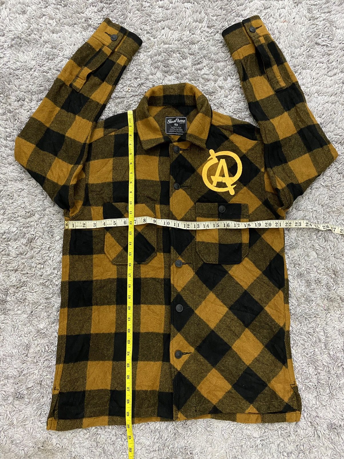 Final Home Final Home Wool Checkered Flannel Size US M / EU 48-50 / 2 - 13 Thumbnail