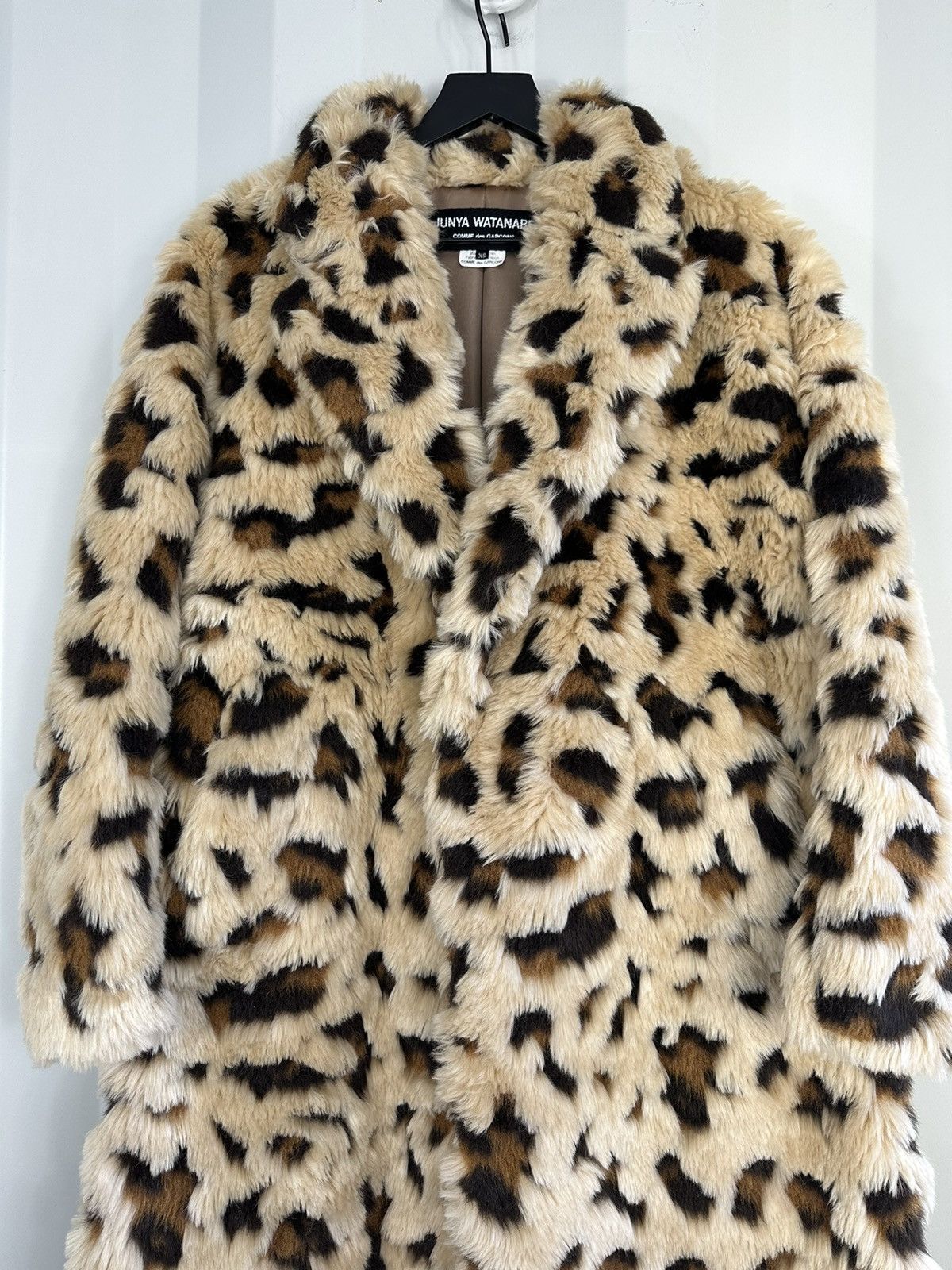 Junya watanabe leopard coat best sale