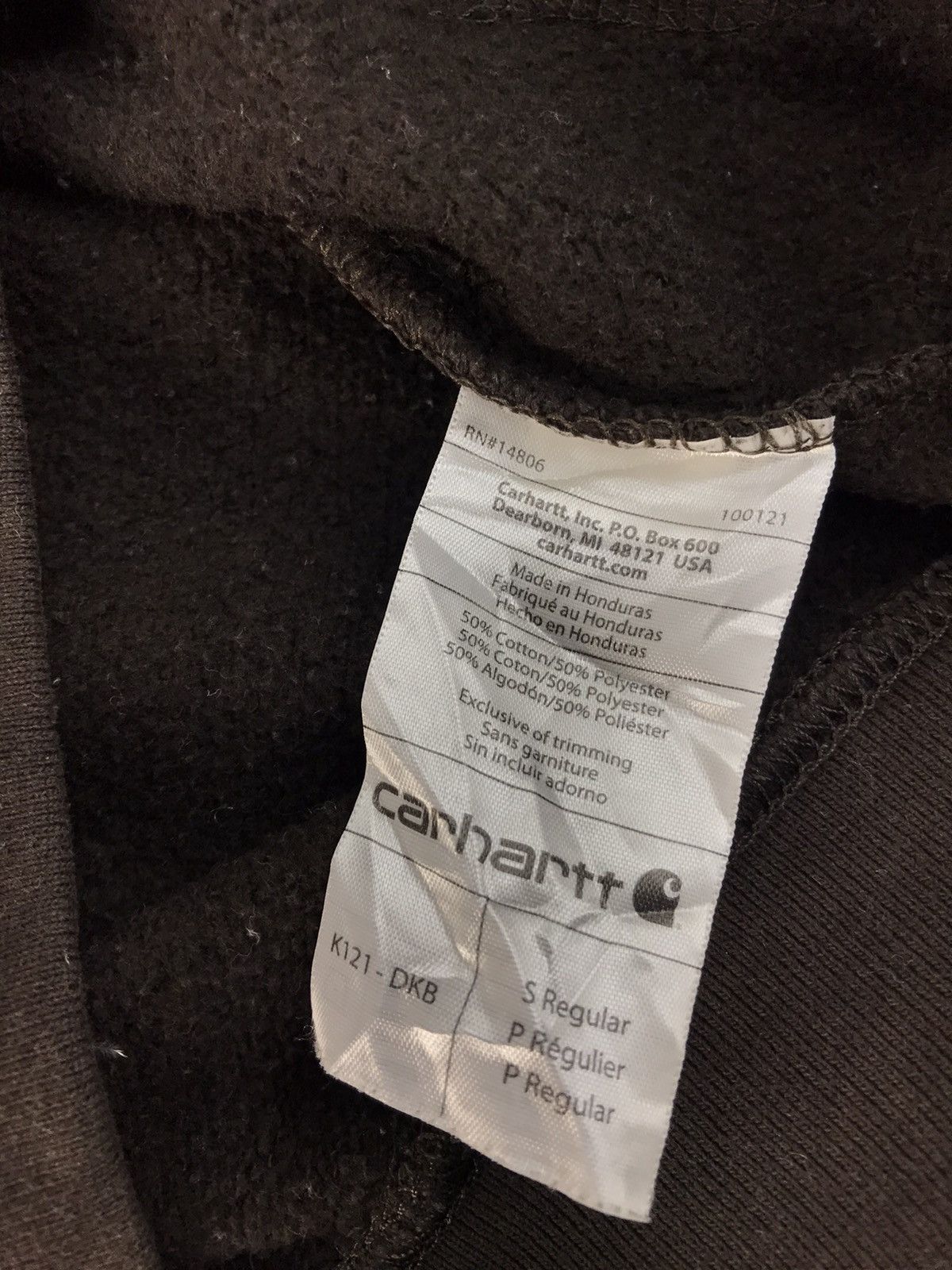 Carhartt Sweatshirt Carhartt Logo Hoodie Style Size US L / EU 52-54 / 3 - 6 Thumbnail