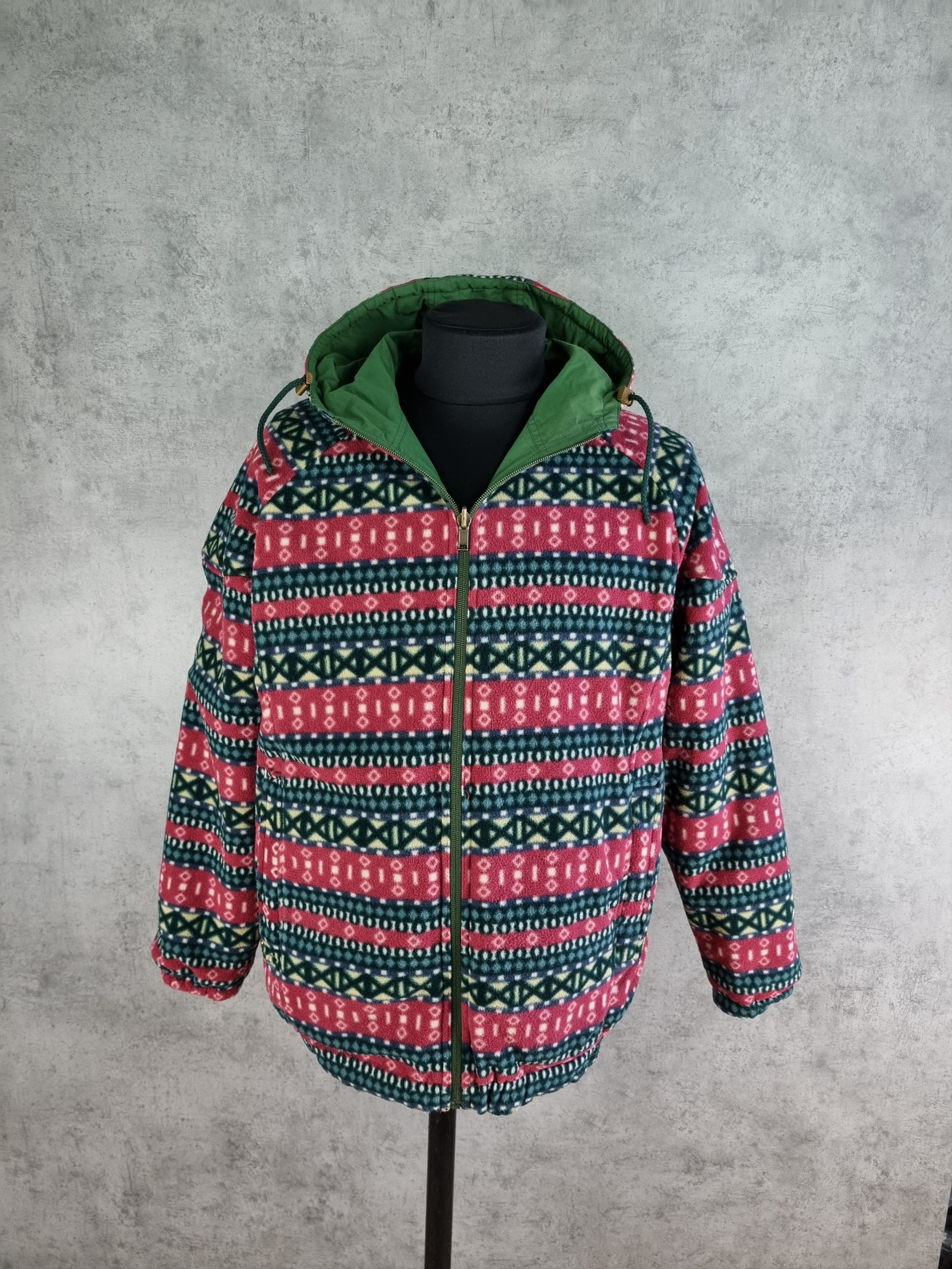 Fjallraven × Native 90s Fjallraven Polartec Navajo Fleece/Nylon 2 side Jacket Size US M / EU 48-50 / 2 - 17 Thumbnail