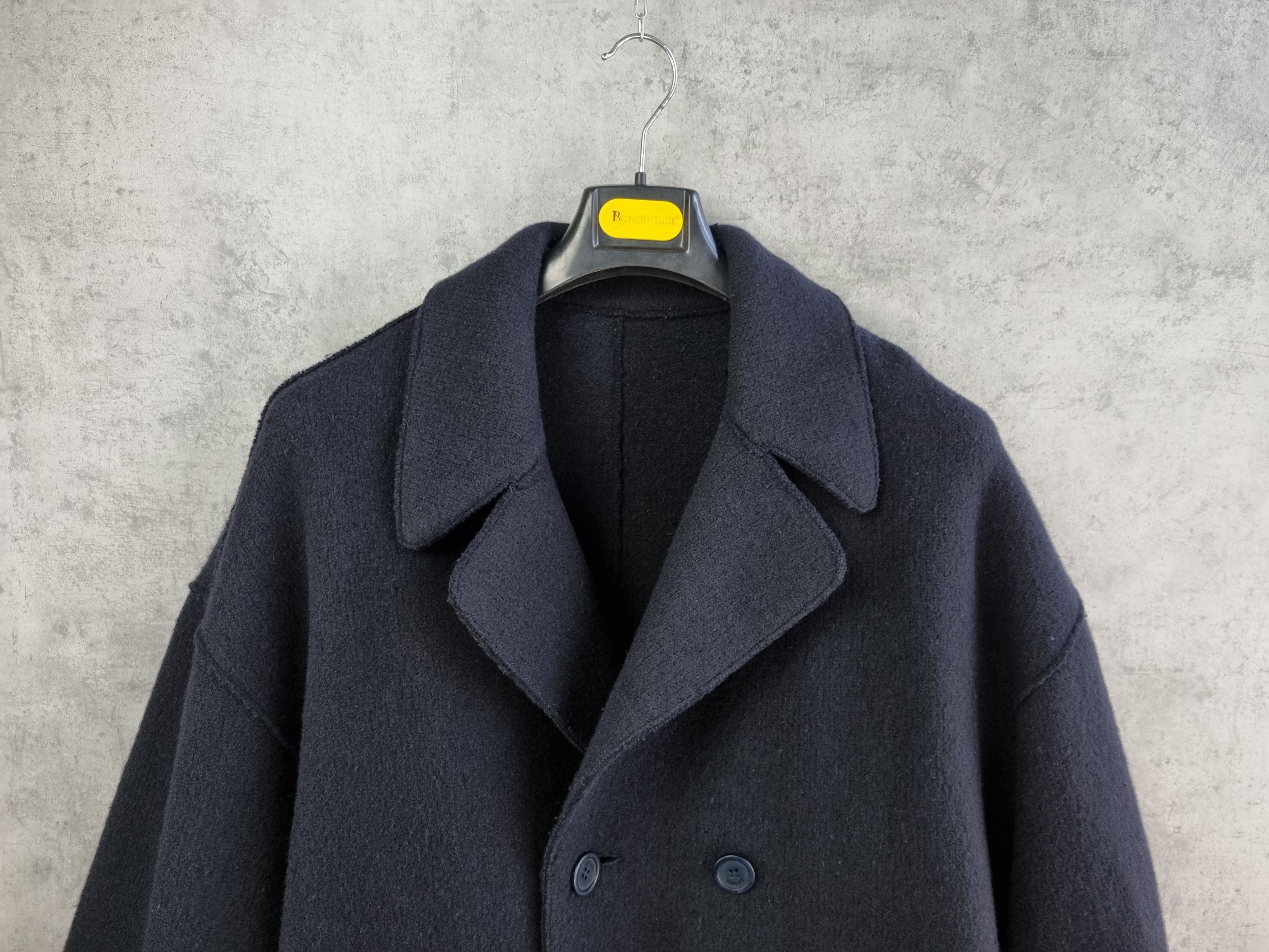 Gianni Valentino × Versace × Vintage Very Rare Gianni Versace Couture Wool Coat Size US XL / EU 56 / 4 - 5 Thumbnail