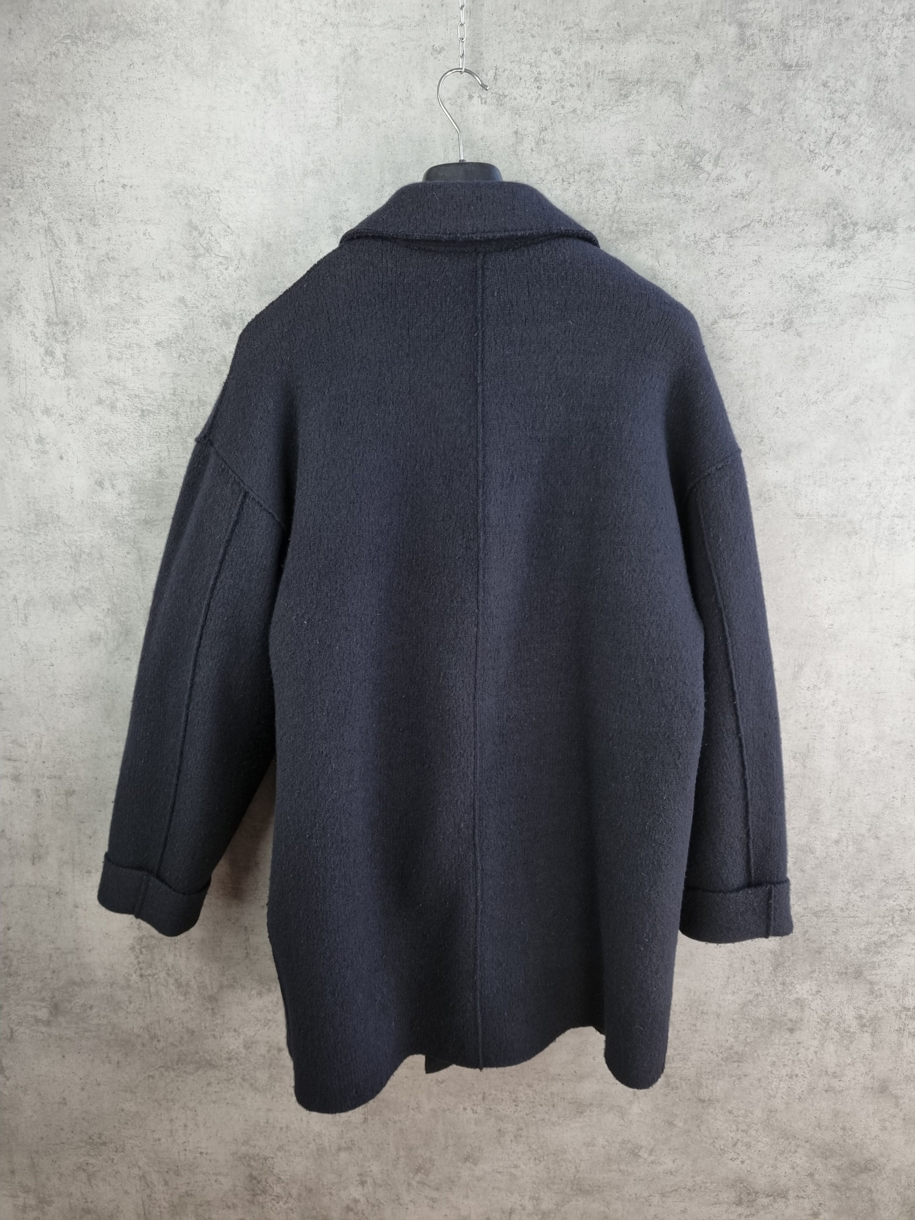 Gianni Valentino × Versace × Vintage Very Rare Gianni Versace Couture Wool Coat Size US XL / EU 56 / 4 - 3 Thumbnail