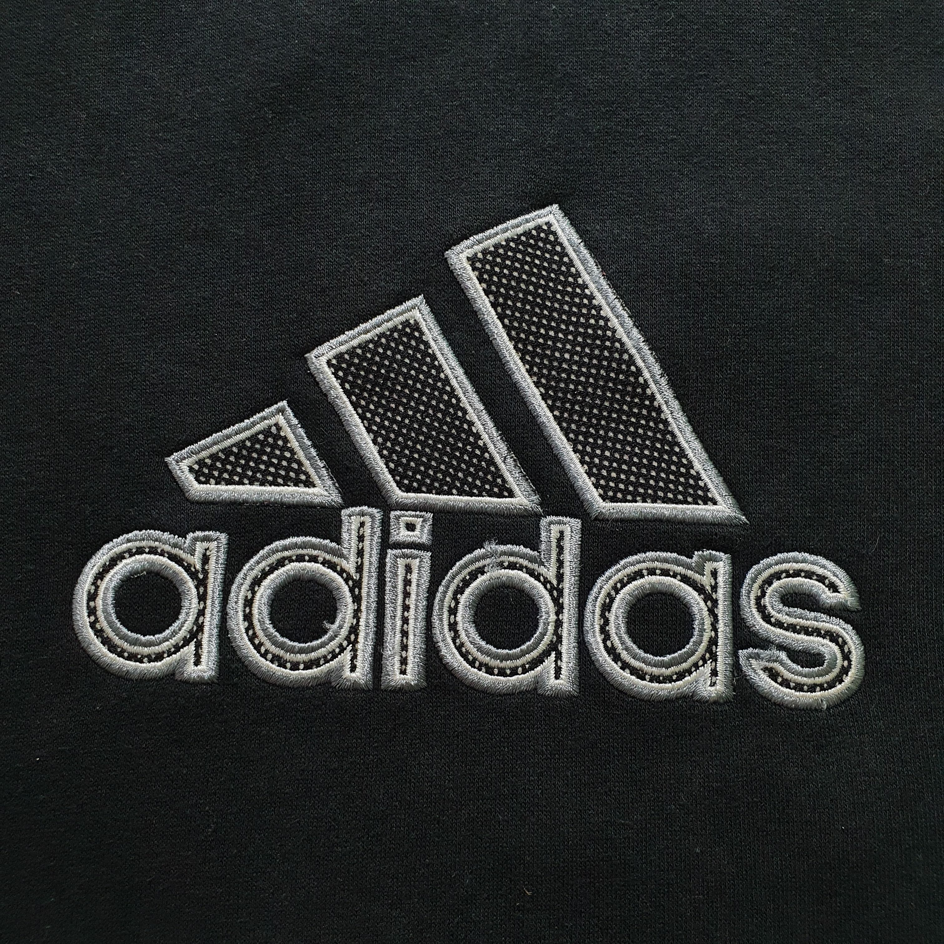 Adidas × Vintage Faded ADIDAS Spell Out Logo Vintage Sweatshirt Size US XL / EU 56 / 4 - 8 Thumbnail