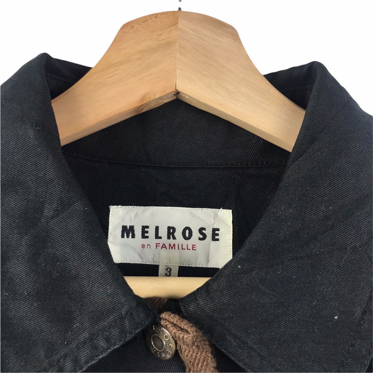Japanese Brand MELROSE En FAMILLA Japanese Brand Black Jacket Size US M / EU 48-50 / 2 - 4 Thumbnail
