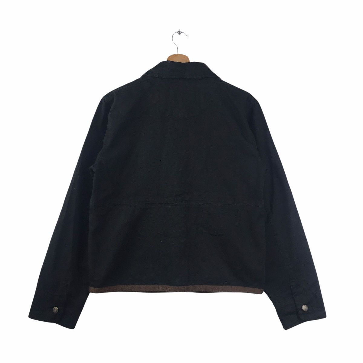 Japanese Brand MELROSE En FAMILLA Japanese Brand Black Jacket Size US M / EU 48-50 / 2 - 2 Thumbnail