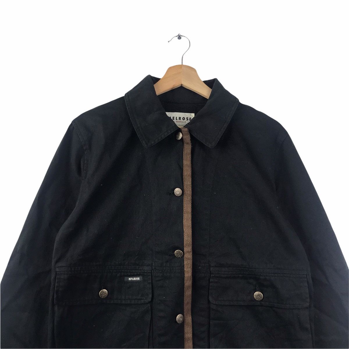 Japanese Brand MELROSE En FAMILLA Japanese Brand Black Jacket Size US M / EU 48-50 / 2 - 3 Thumbnail