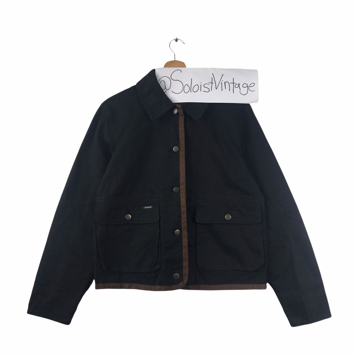 MELROSE En FAMILLA Japanese Brand Black Jacket