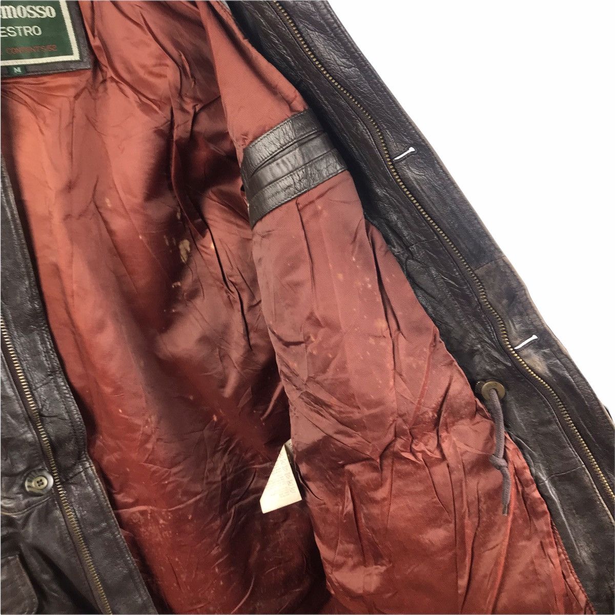 Vintage Vintage VALLEMOSSO PALESTRO ITALY Dark Brown Size US M / EU 48-50 / 2 - 7 Thumbnail