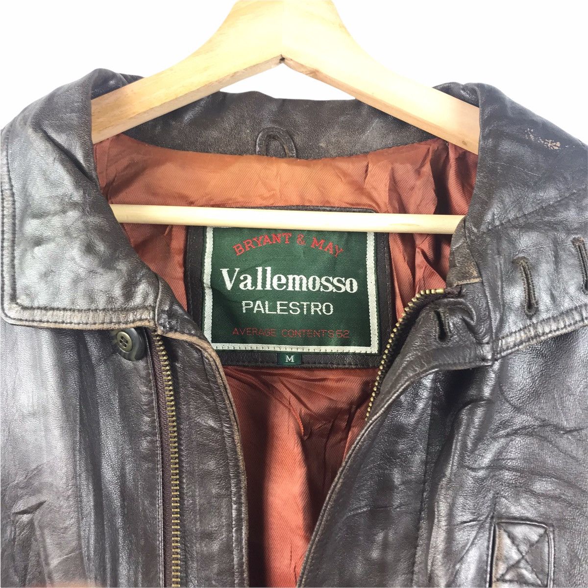 Vintage Vintage VALLEMOSSO PALESTRO ITALY Dark Brown Size US M / EU 48-50 / 2 - 5 Thumbnail