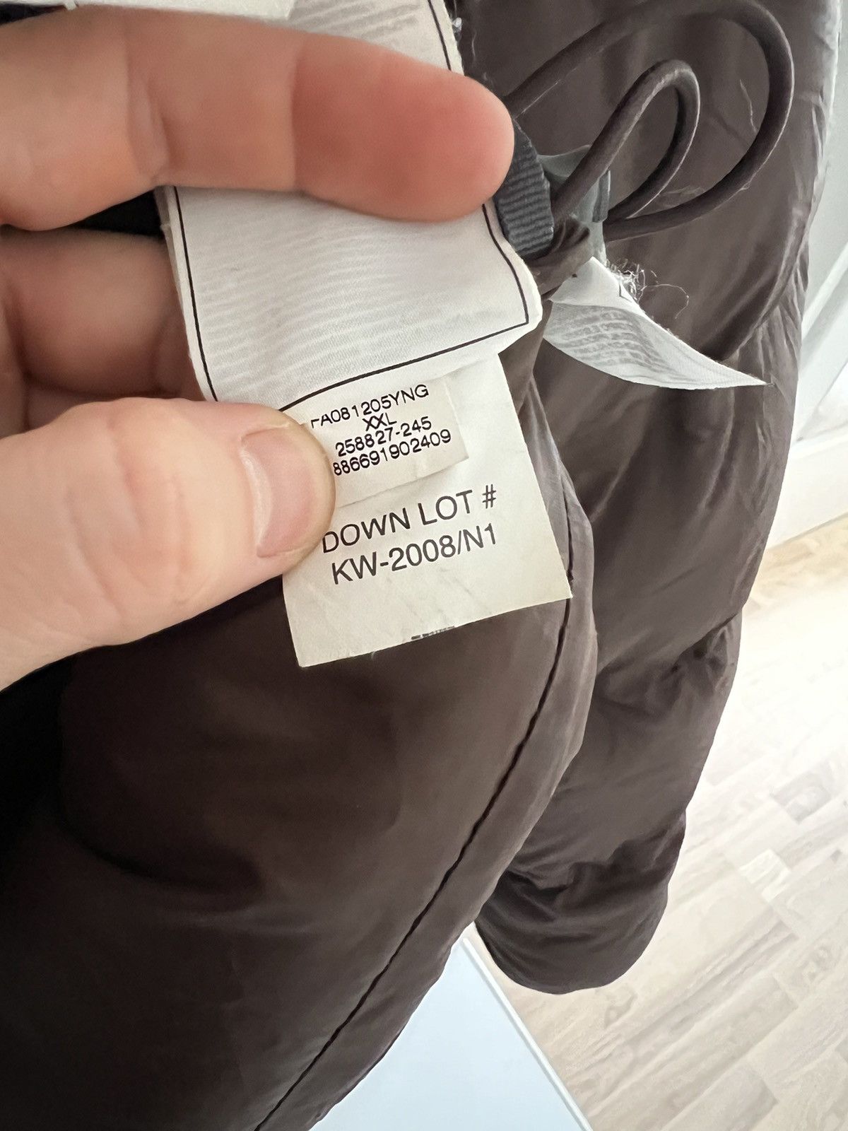 Nike × Nike ACG × Vintage Nike ACG Lab Brown Lightweight puffer jacket nuptse warm Size US XXL / EU 58 / 5 - 17 Thumbnail
