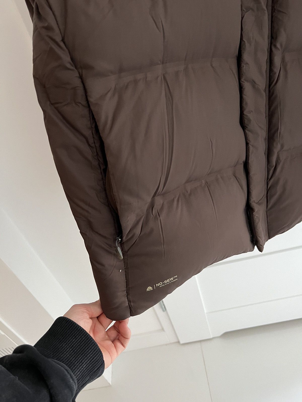 Nike × Nike ACG × Vintage Nike ACG Lab Brown Lightweight puffer jacket nuptse warm Size US XXL / EU 58 / 5 - 5 Thumbnail