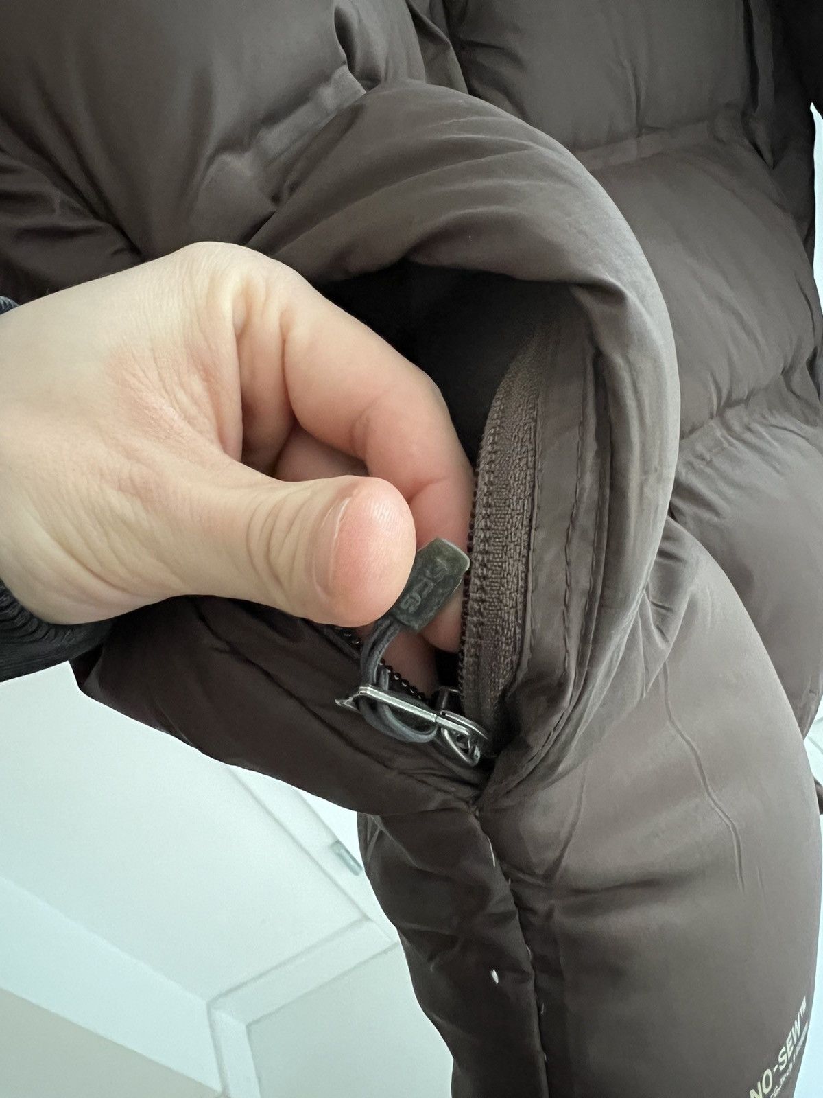 Nike × Nike ACG × Vintage Nike ACG Lab Brown Lightweight puffer jacket nuptse warm Size US XXL / EU 58 / 5 - 6 Thumbnail