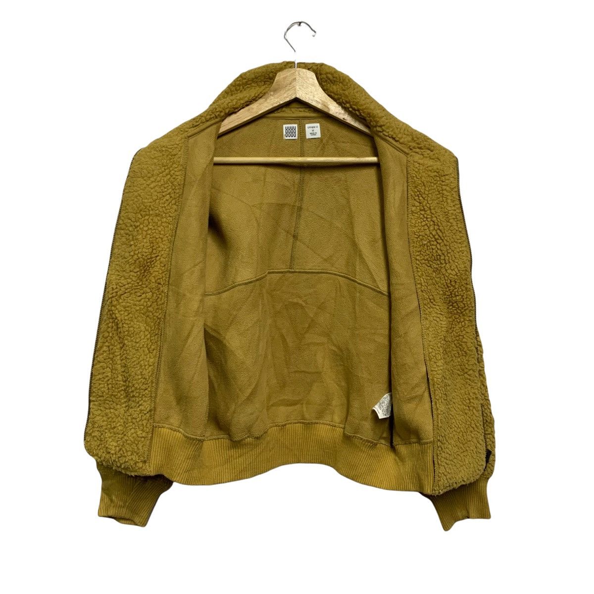 Japanese Brand Uniqlo Lemaire Deep Pile Fleece Turtleneck Jacket Size M / US 6-8 / IT 42-44 - 8 Thumbnail