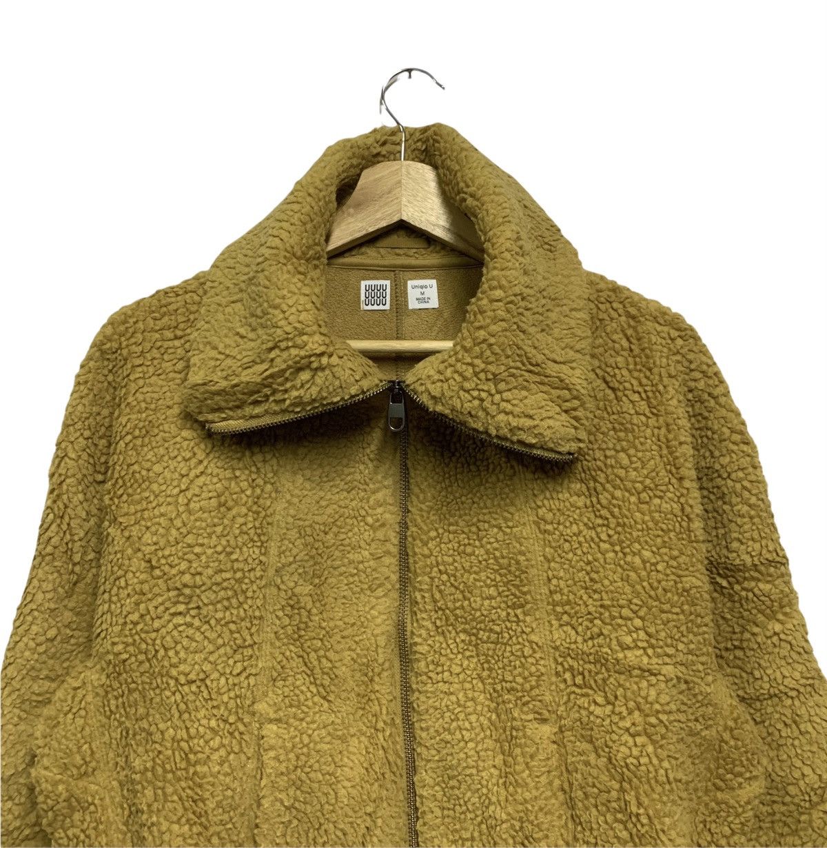 Japanese Brand Uniqlo Lemaire Deep Pile Fleece Turtleneck Jacket Size M / US 6-8 / IT 42-44 - 2 Thumbnail