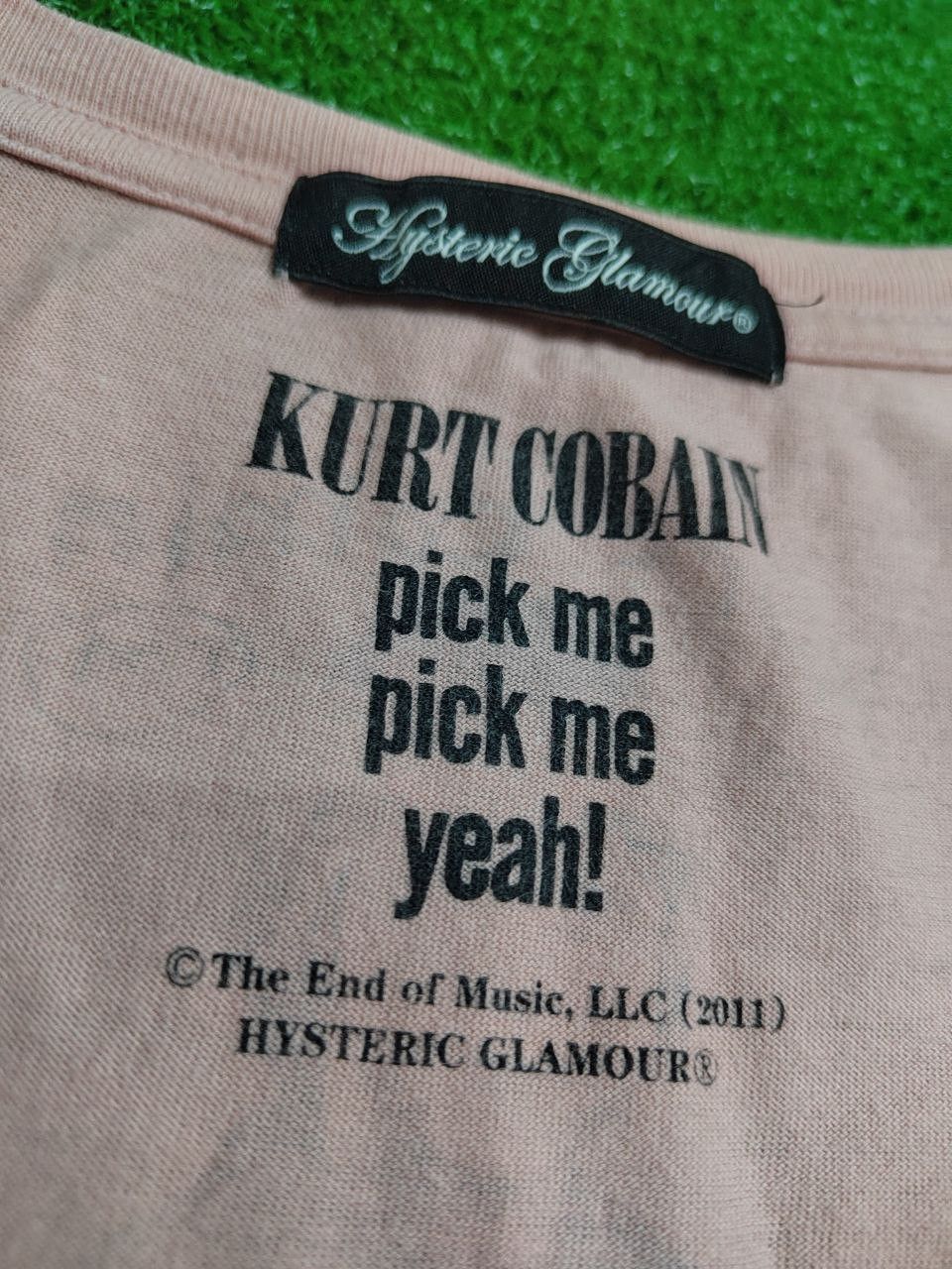 Hook-Ups × Hysteric Glamour × Japanese Brand Hysteric Glamour Vintage Kurt Cobain The End of Music Size US S / EU 44-46 / 1 - 12 Thumbnail